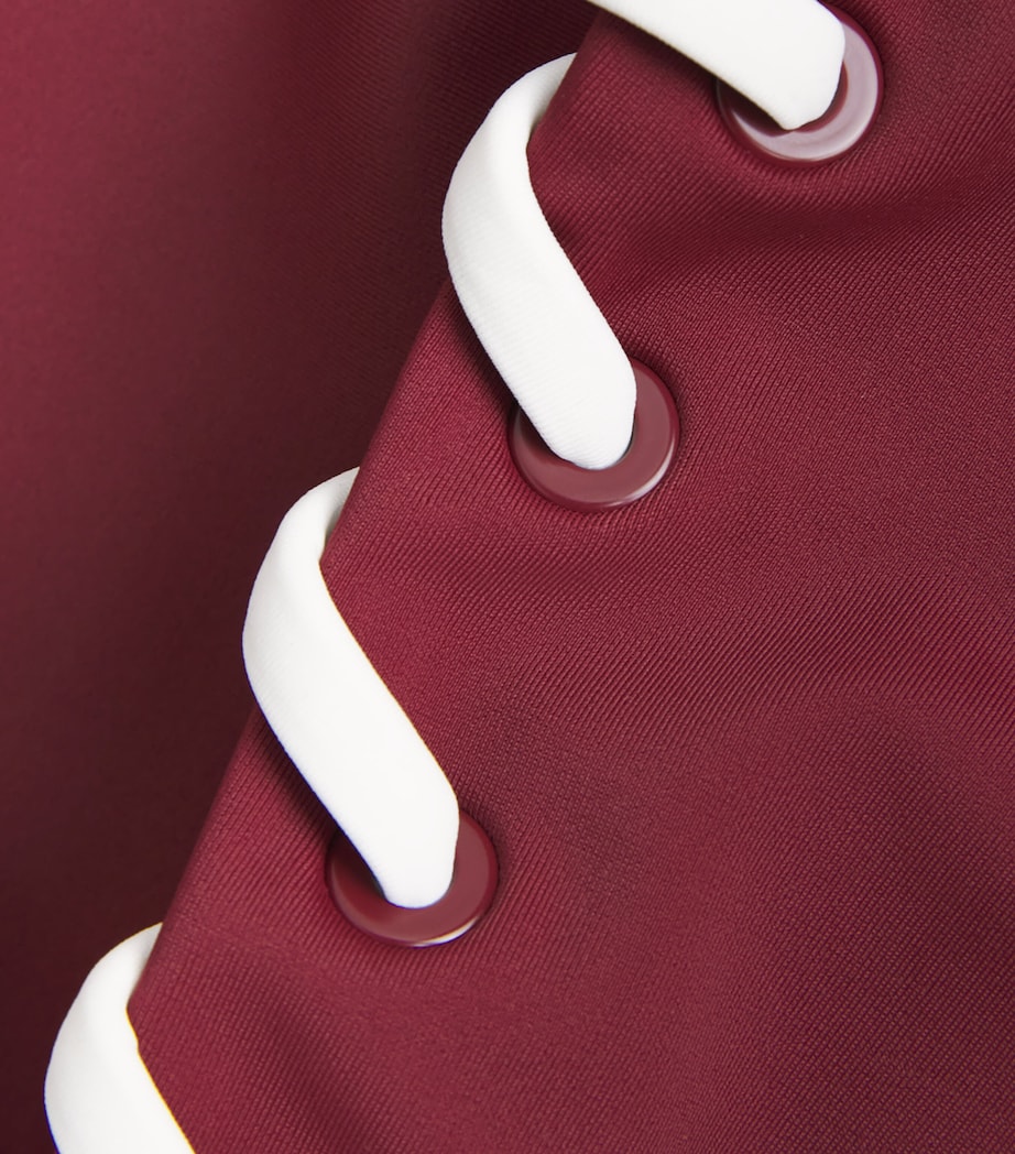 Milou High-Waisted Bikini Bottom OXBLOOD MULTI Image 5