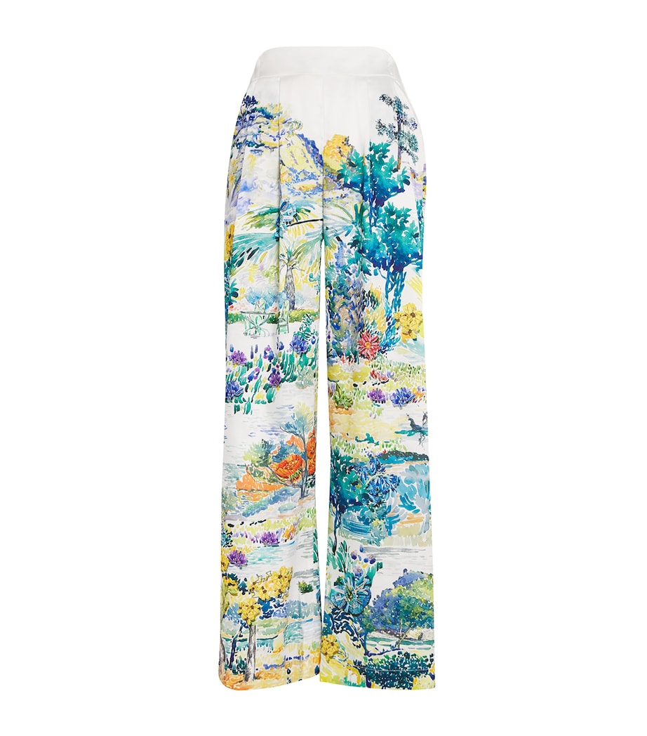 Printed Varenne Beach Trousers FARINIFERA Image 1