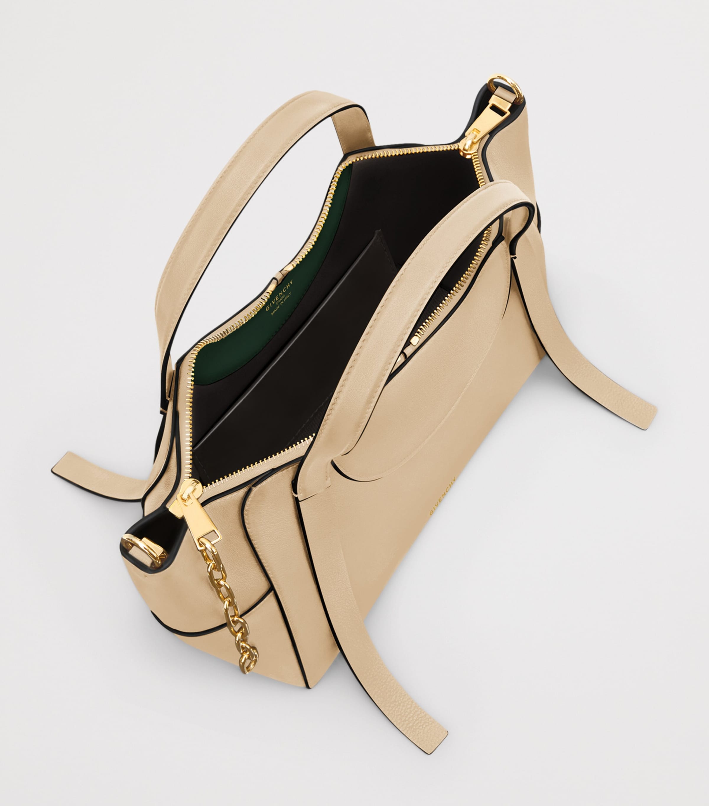 Givenchy Medium Leather Snatch Top-Handle Bag Image 5