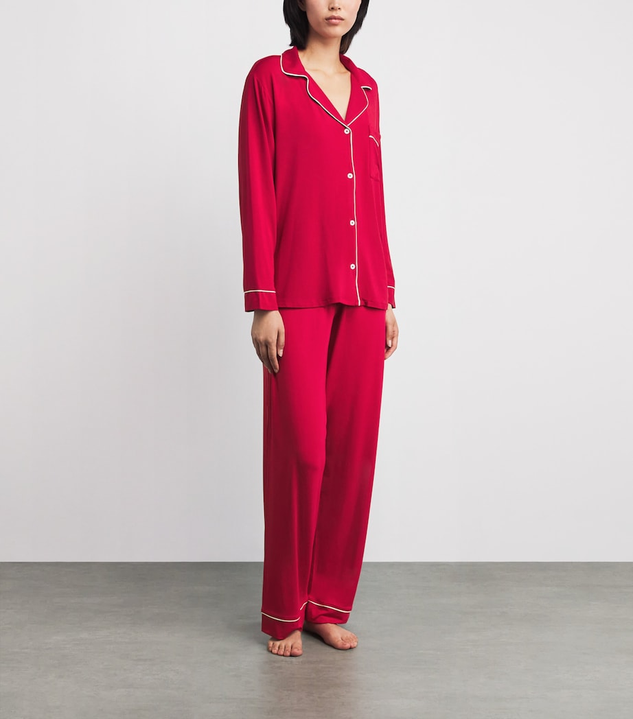 Gisele Pyjama Set HOLLY RED/IVORY Image 2