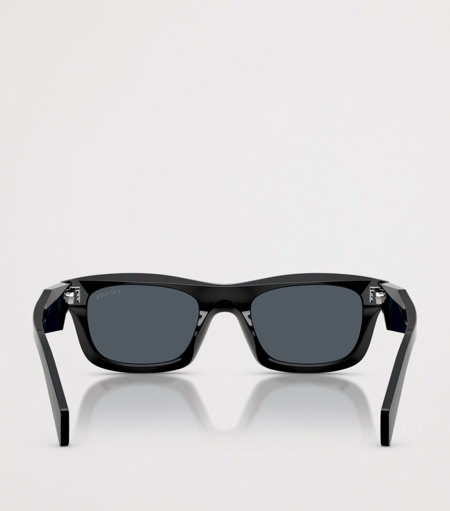 Acetate Rectangular Sunglasses 16K70B Image 4