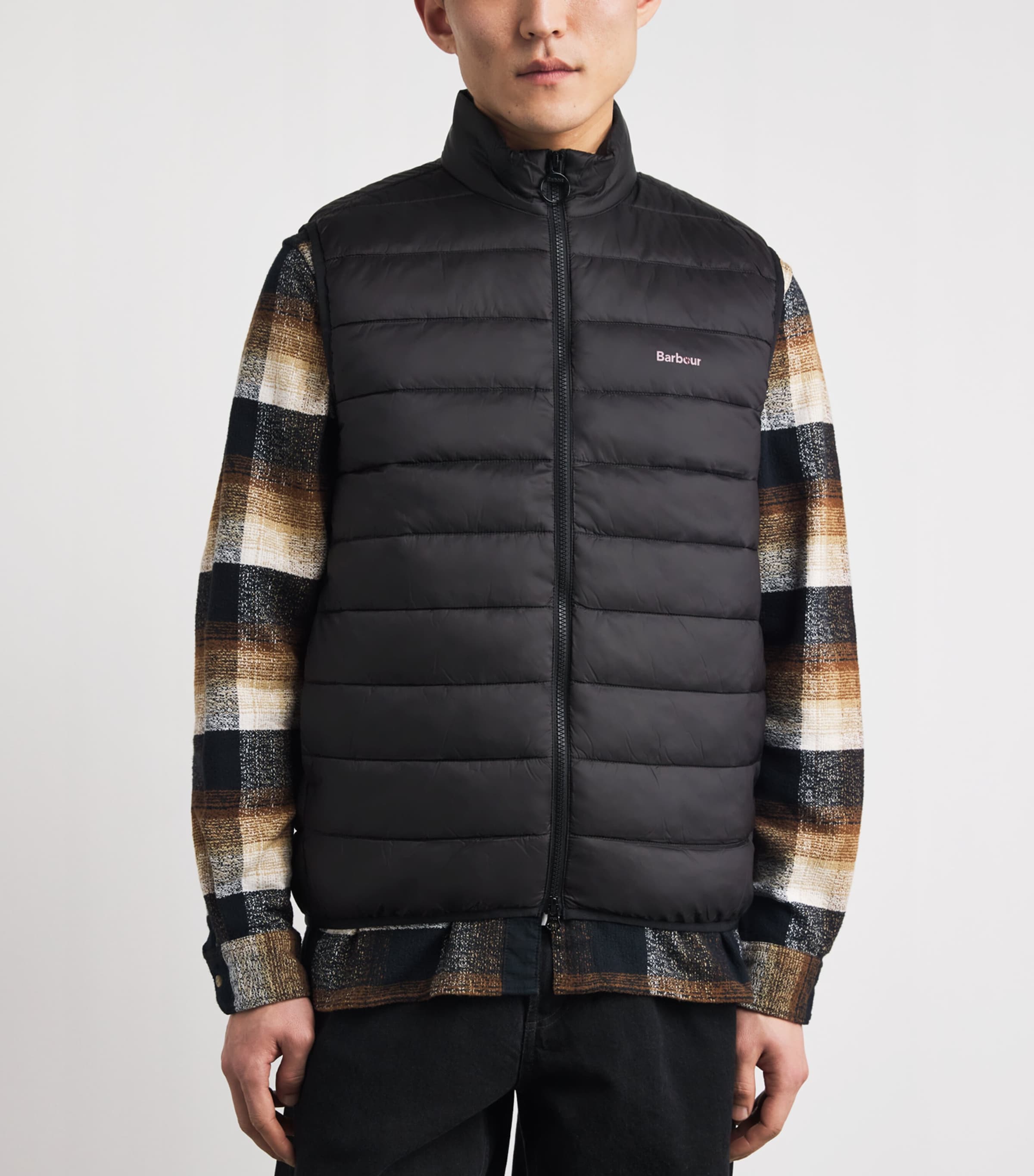Barbour Mens Quilted Bretby Gilet Black Image 4