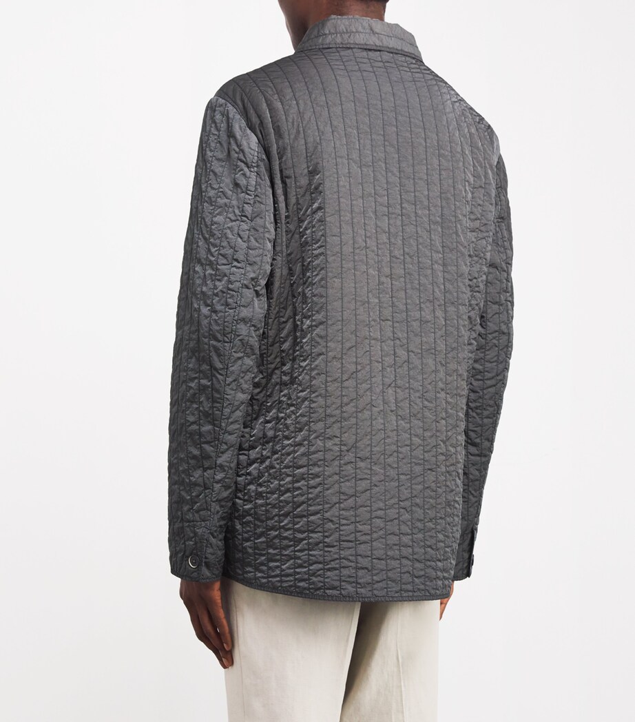 Padded Overshirt 580 PIOMBO Image 4