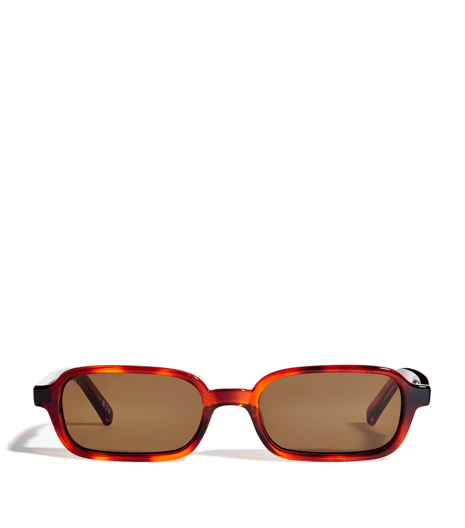 Slim Rectangle Pilferer Sunglasses TOFFEE TORT Image 1