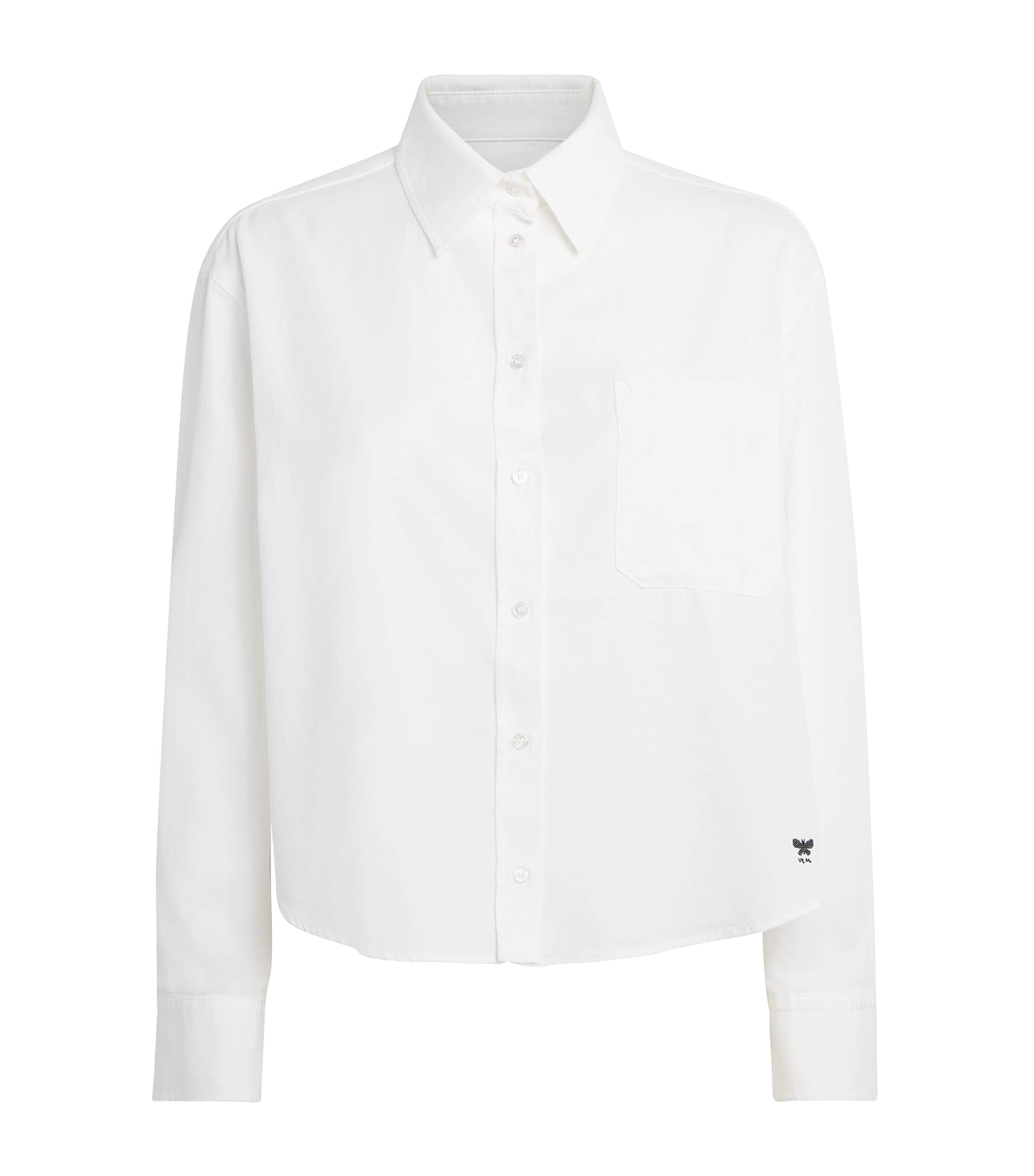 Cotton Oxford Shirt WHITE Image 1