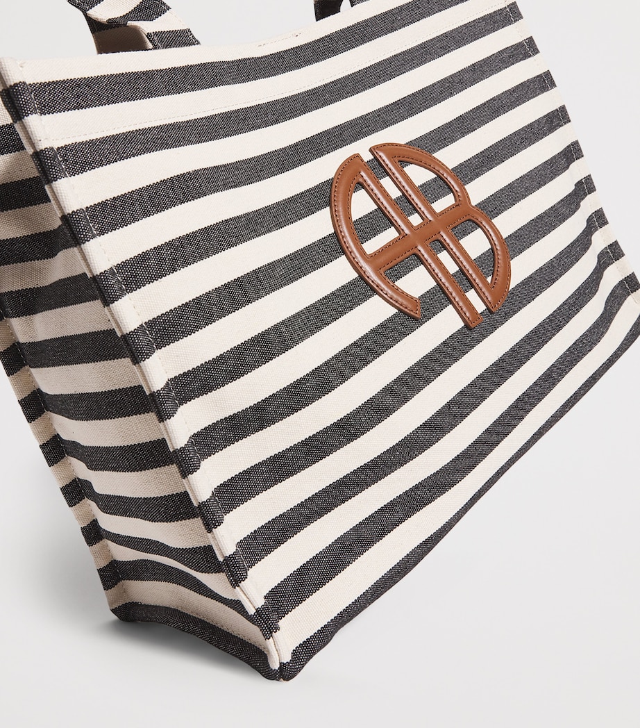 Stripe Logo Lara Tote Bag MULTI Image 6