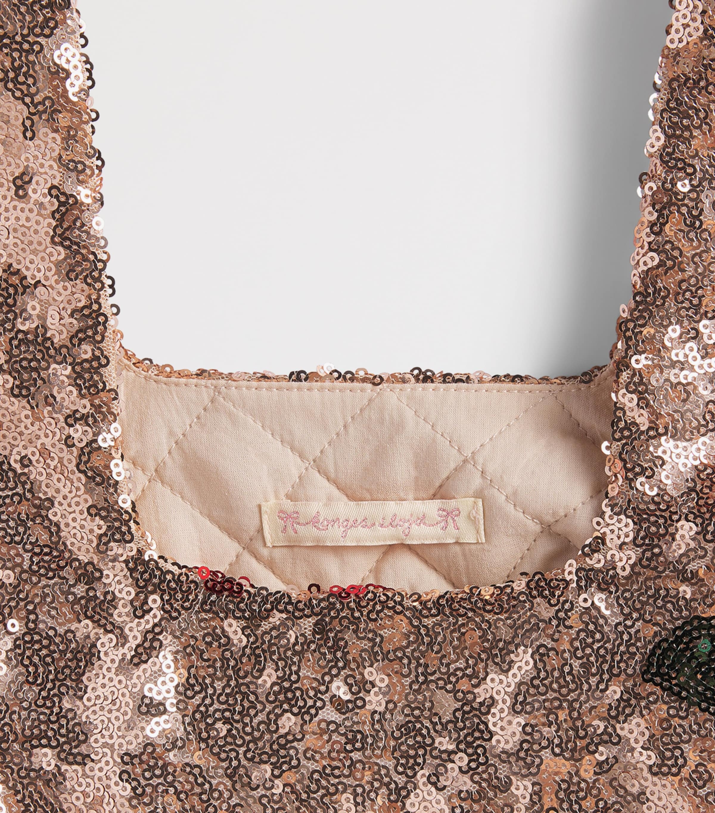 KONGES SLOJD Sequin Starla Tote Bag Gr Cer Blsh Image 4