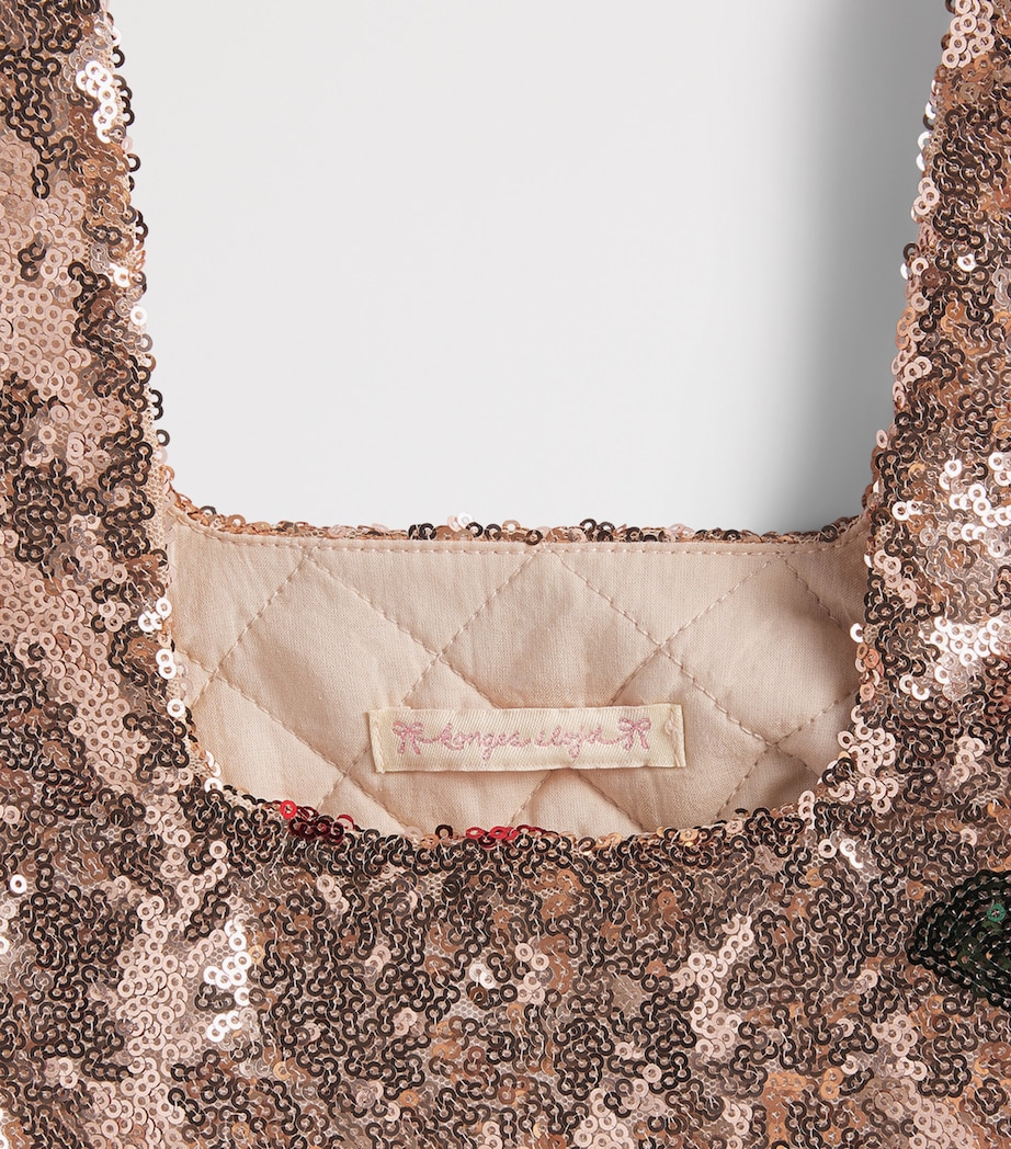 KONGES SLOJD Sequin Starla Tote Bag Gr Cer Blsh Image 4