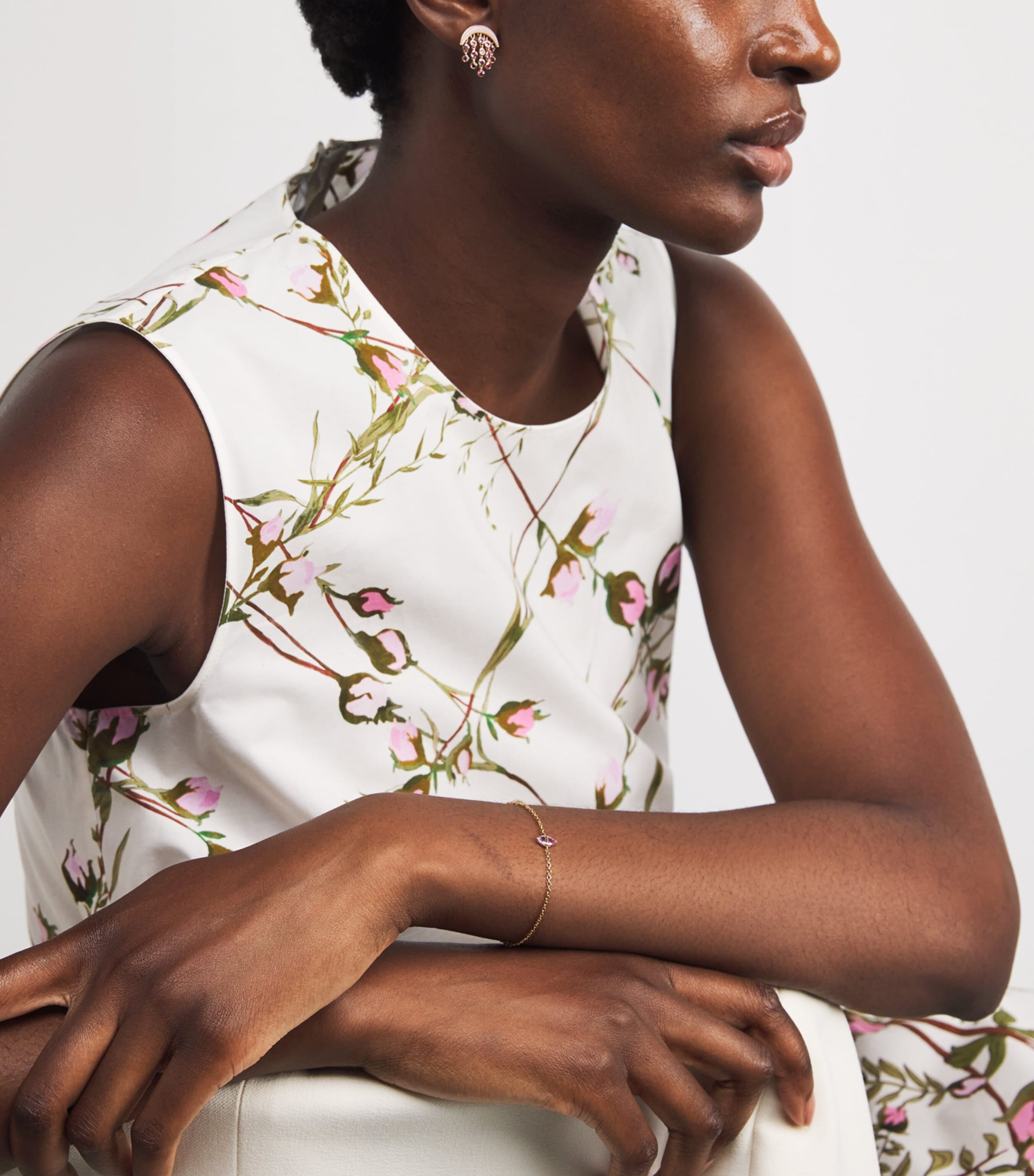 Yellow Gold and Sapphire Tilly Bracelet YELLOW GOLD Image 5