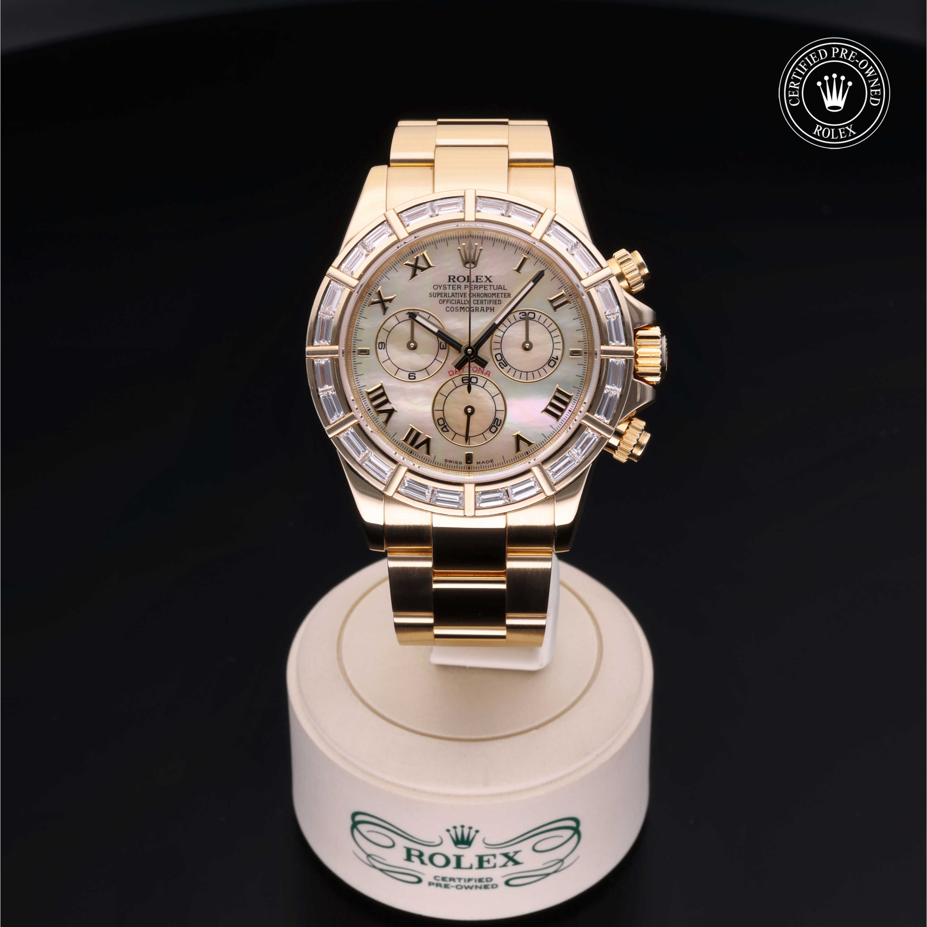 Model image: rolex-certified-pre-owned-Cosmograph Daytona-40mm-18ct Yellow Gold-2000s-M116568BR-0006 thumbnail 0