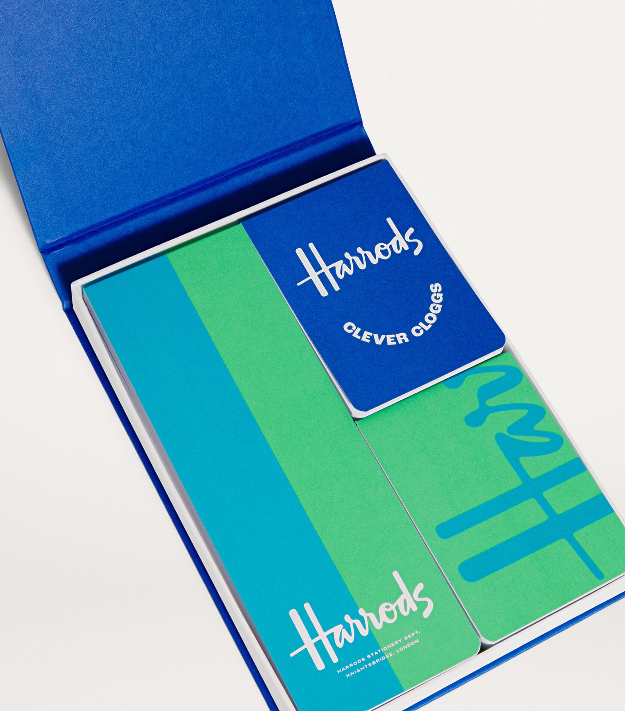 Logo Notebook Gift Set BLUE Image 2