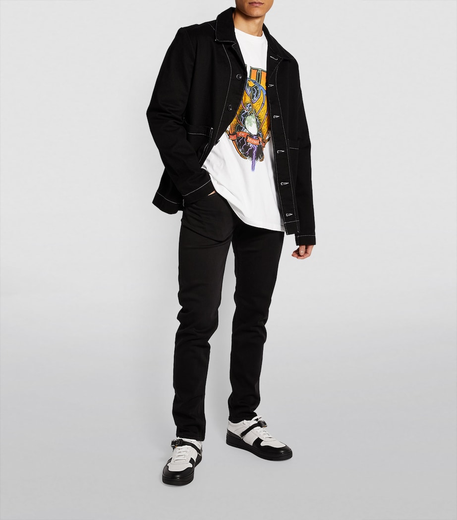 Slimmy Tapered Lux Performance Plus Jeans BLACK Image 2