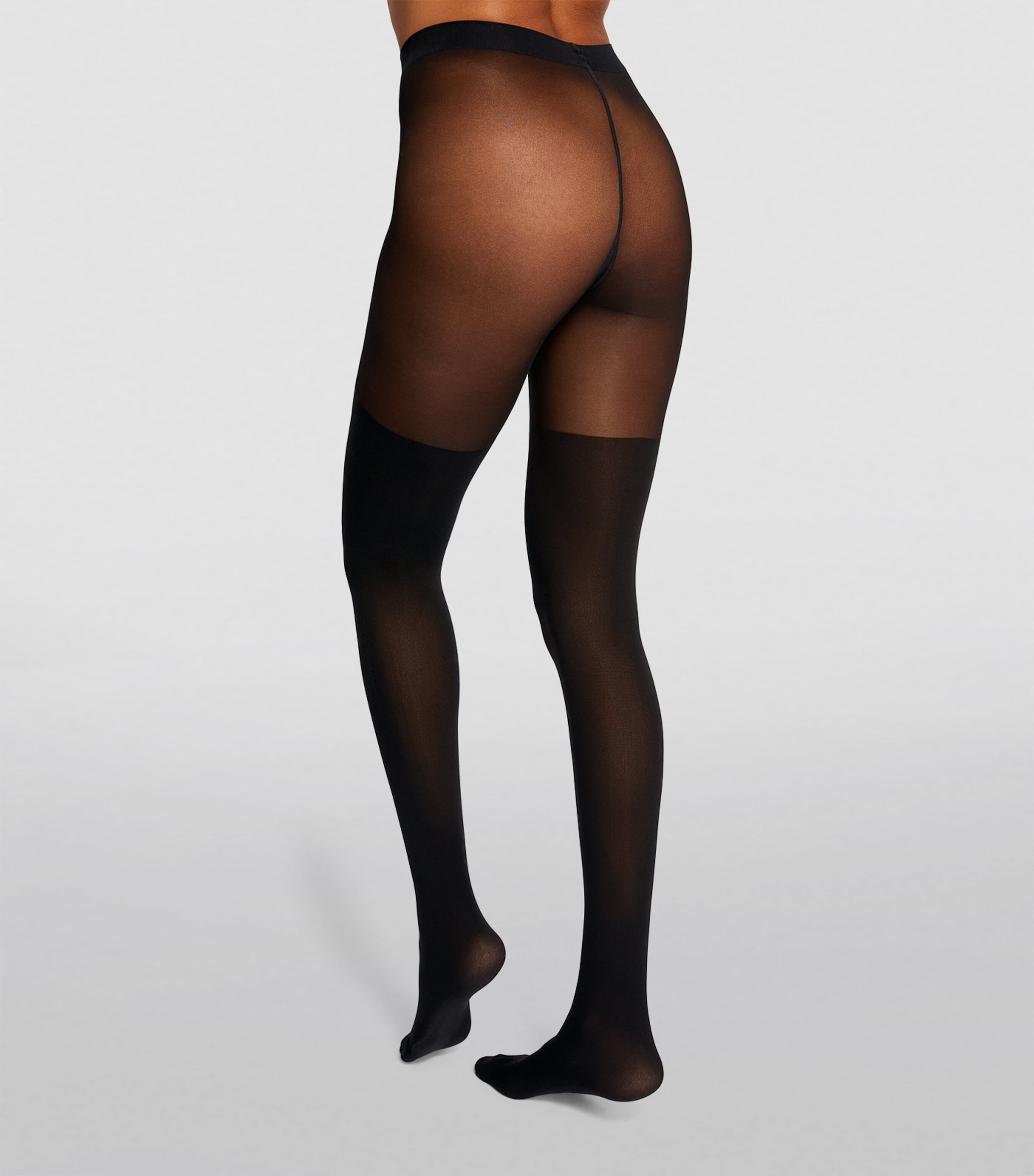 Falke Womens Overknee Tights Black Image 2