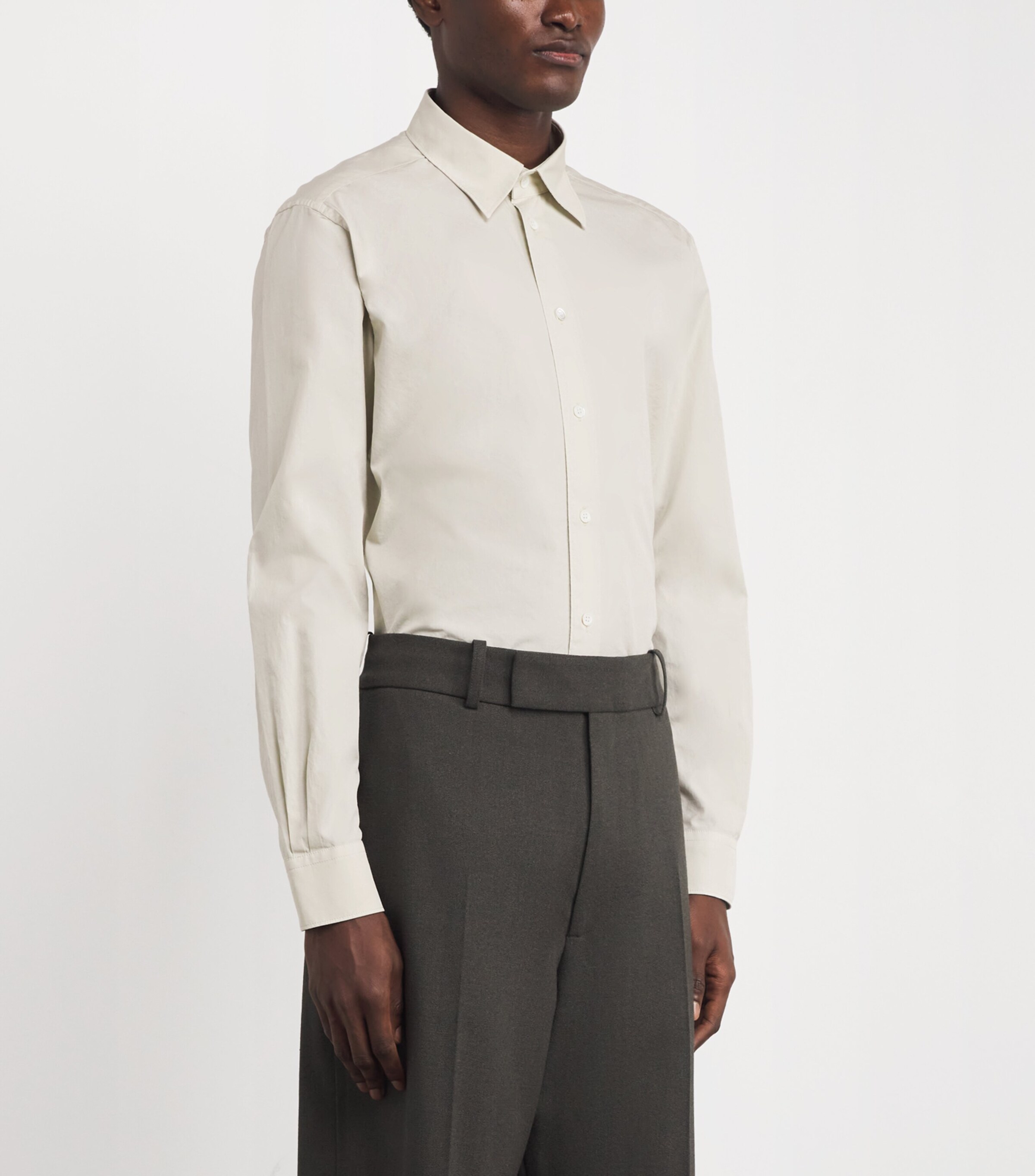 Cotton Shirt 538 PERLA Image 3