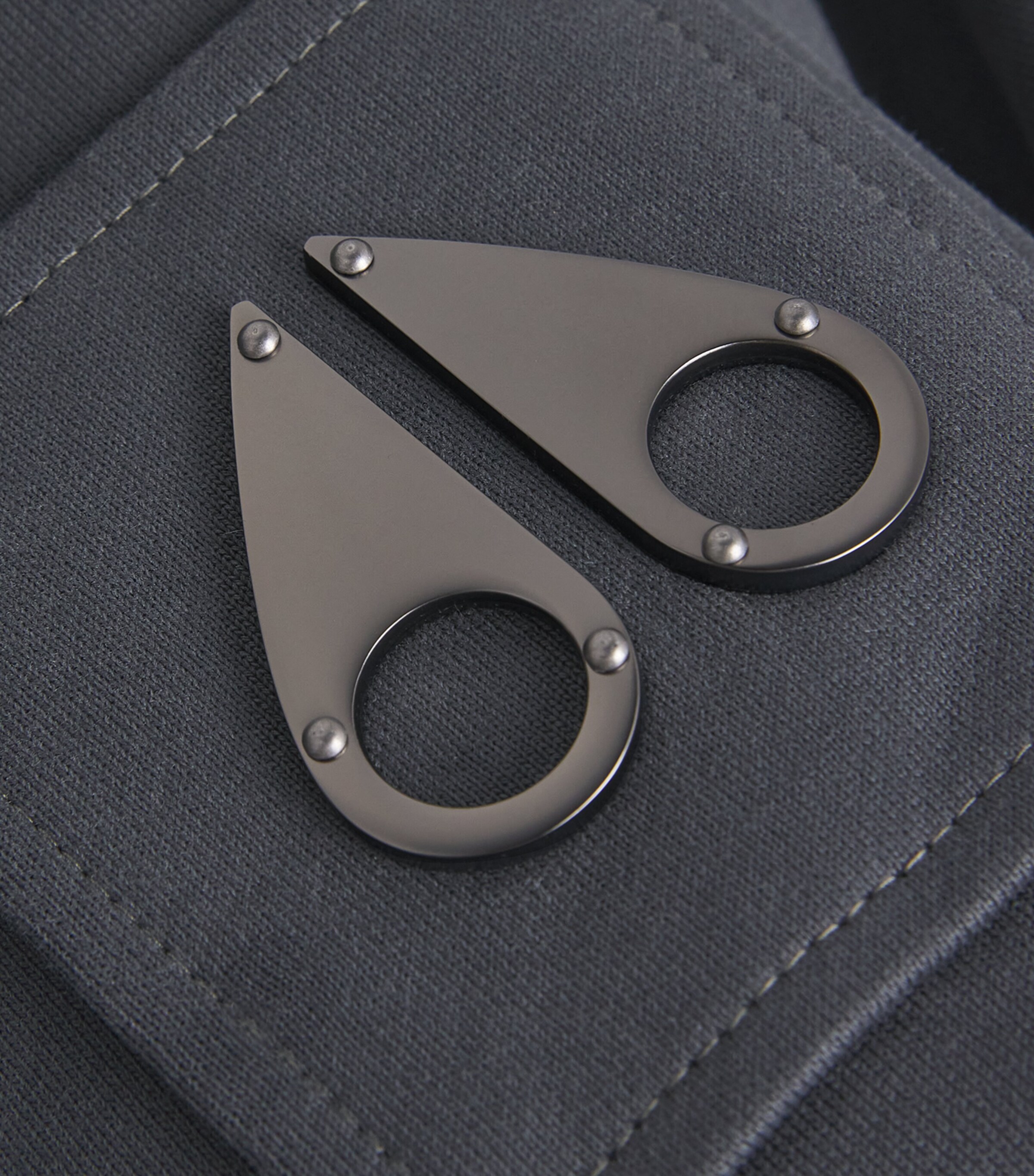 Cotton Hartsfield Zip-Up Hoodie CEMENT - 1542 Image 5