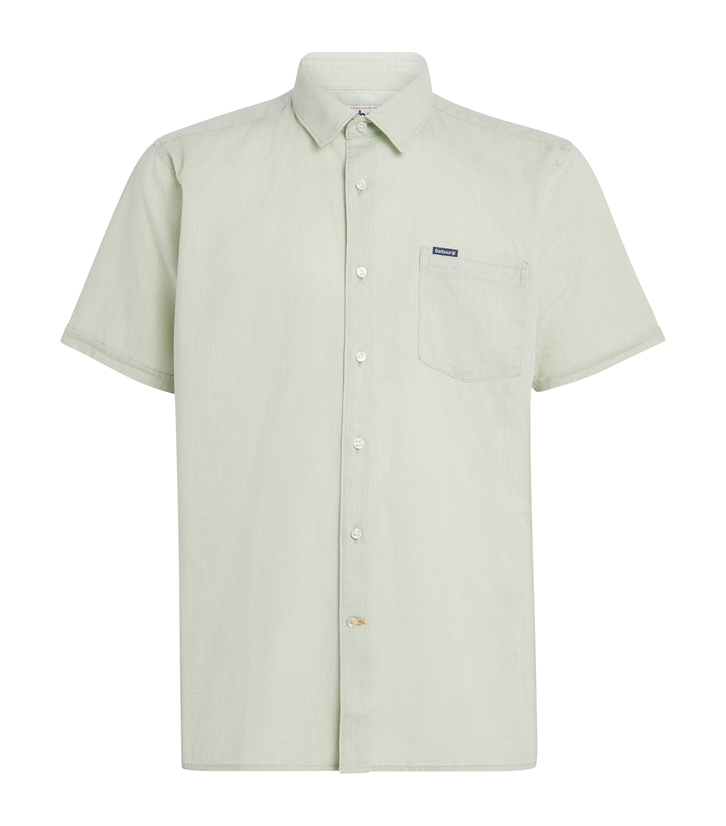 Barbour Terra Dye Polo Shirt In Green