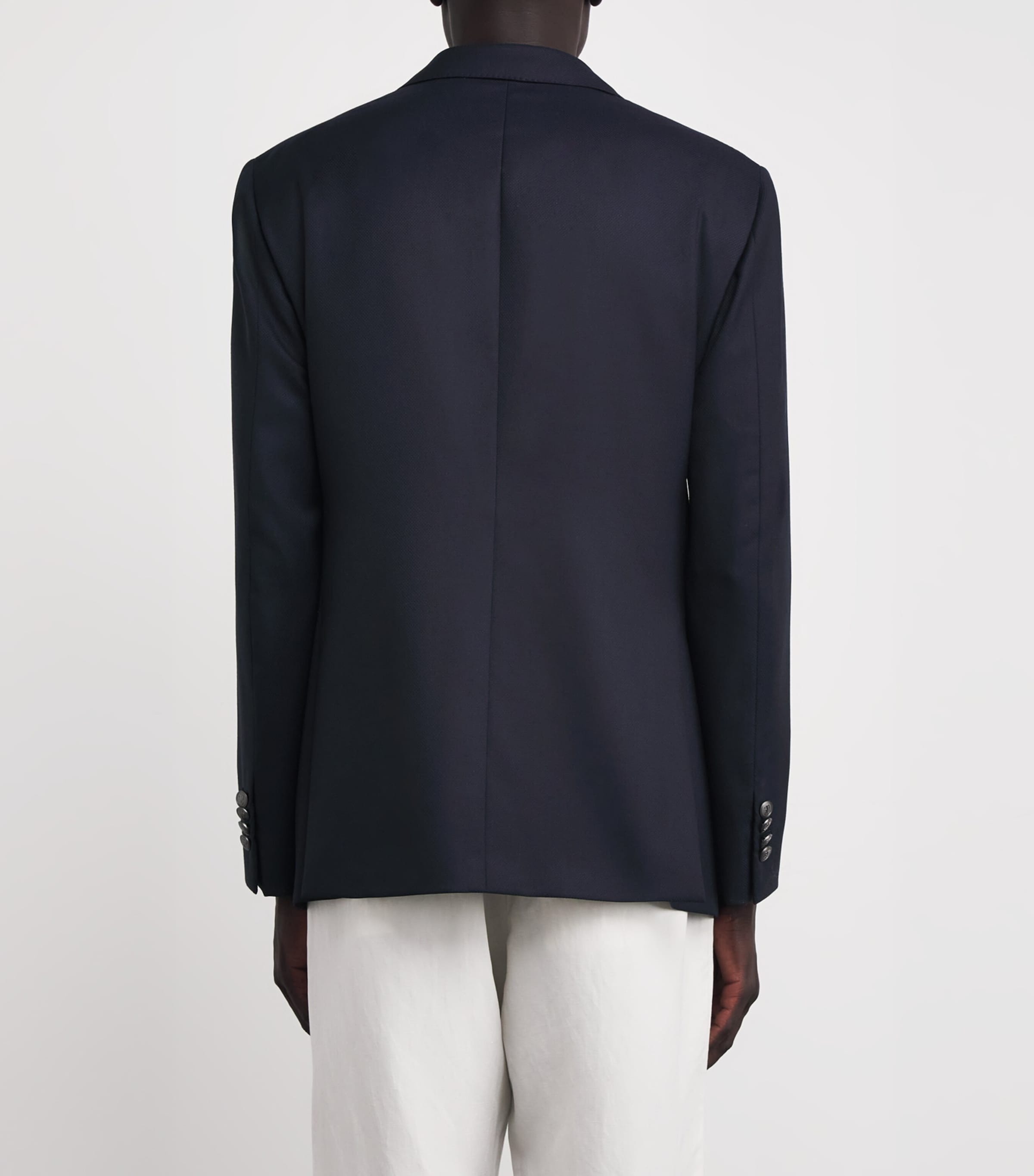 Wool Blazer 01NAVY Image 4