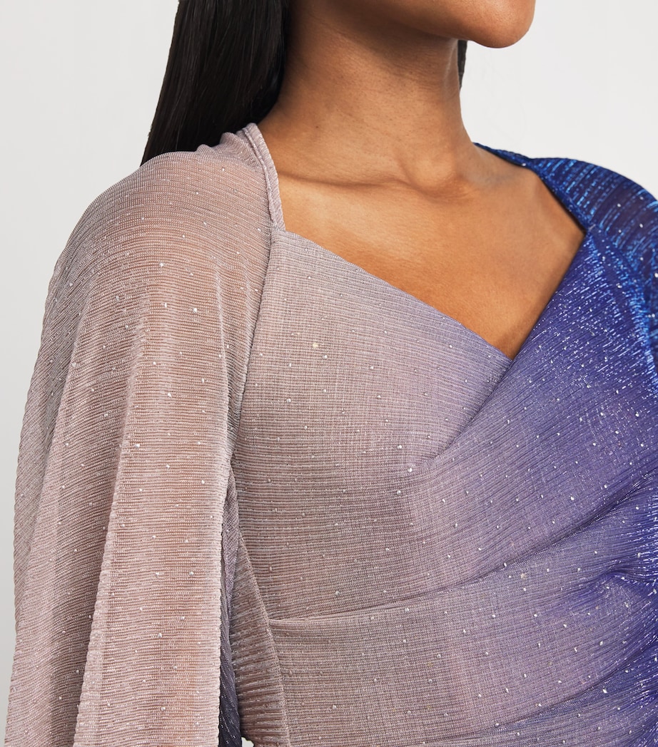 Embellished Ombré Maxi Dress CORNFLOWER Image 4
