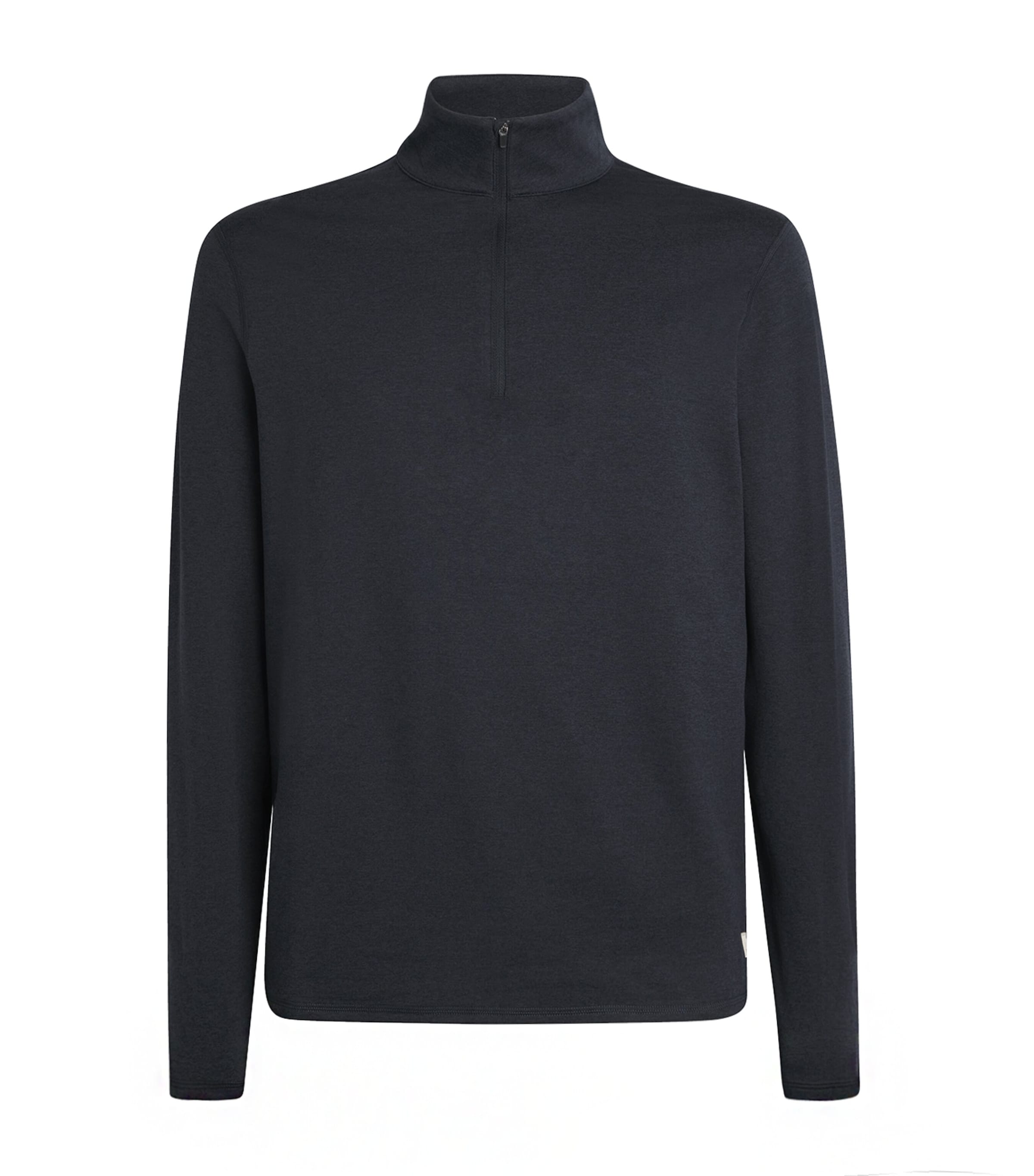 VUORI Mens Quarter-Zip Ponto Sweatshirt Hin/ink Heather Image 1
