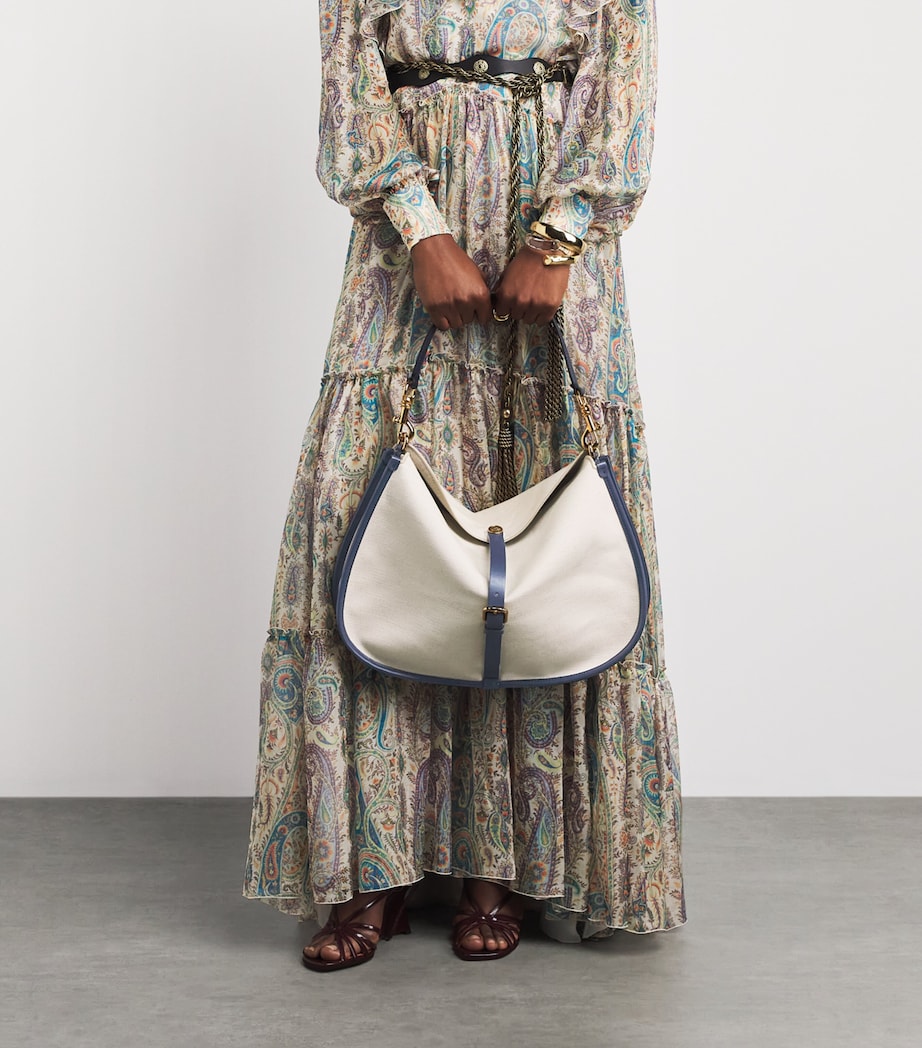 Etro Canvas Pony Tote Bag Image 4