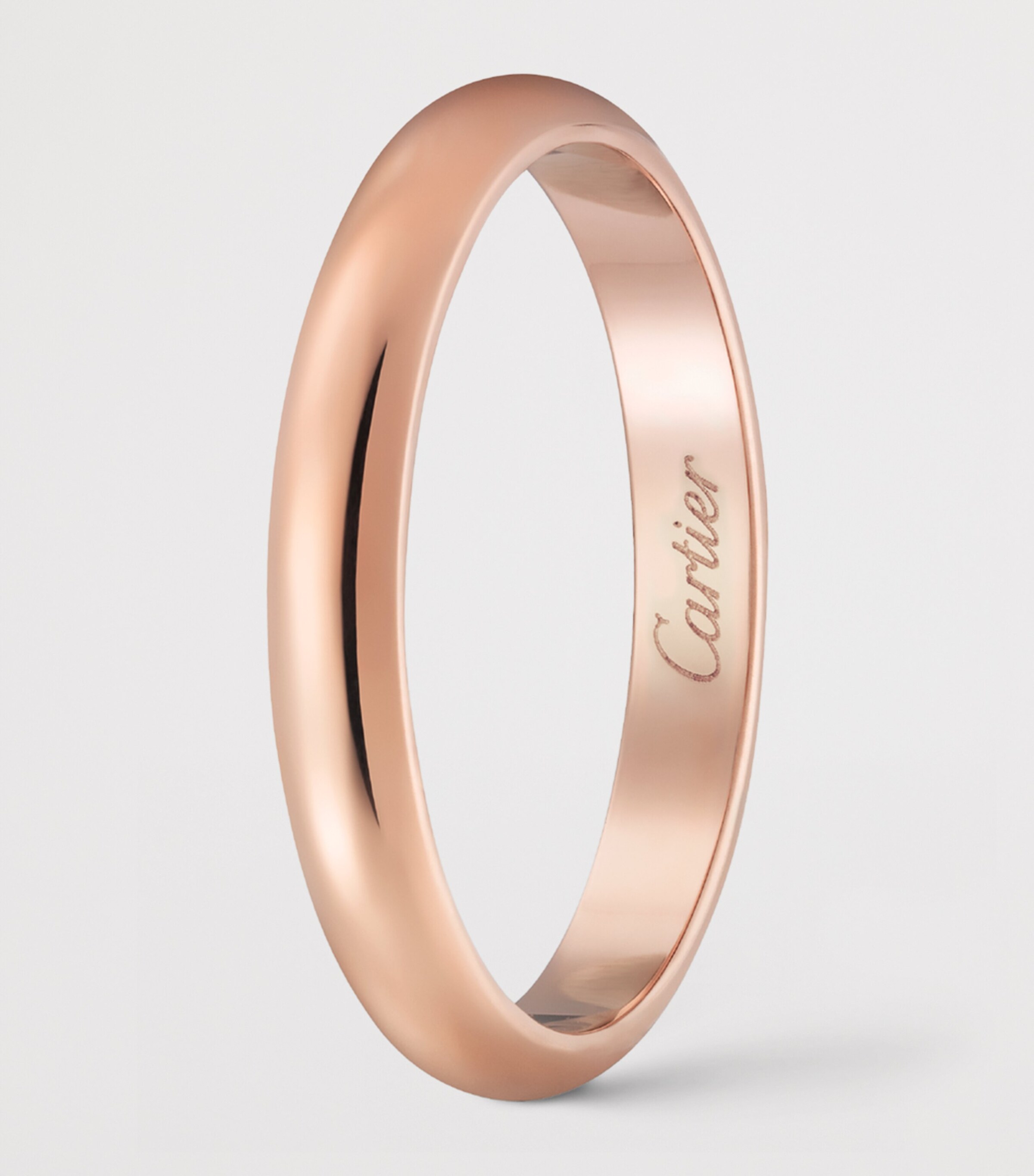 Cartier Rose Gold 1895 Wedding Band (2.5mm) Rose Gold Image 7