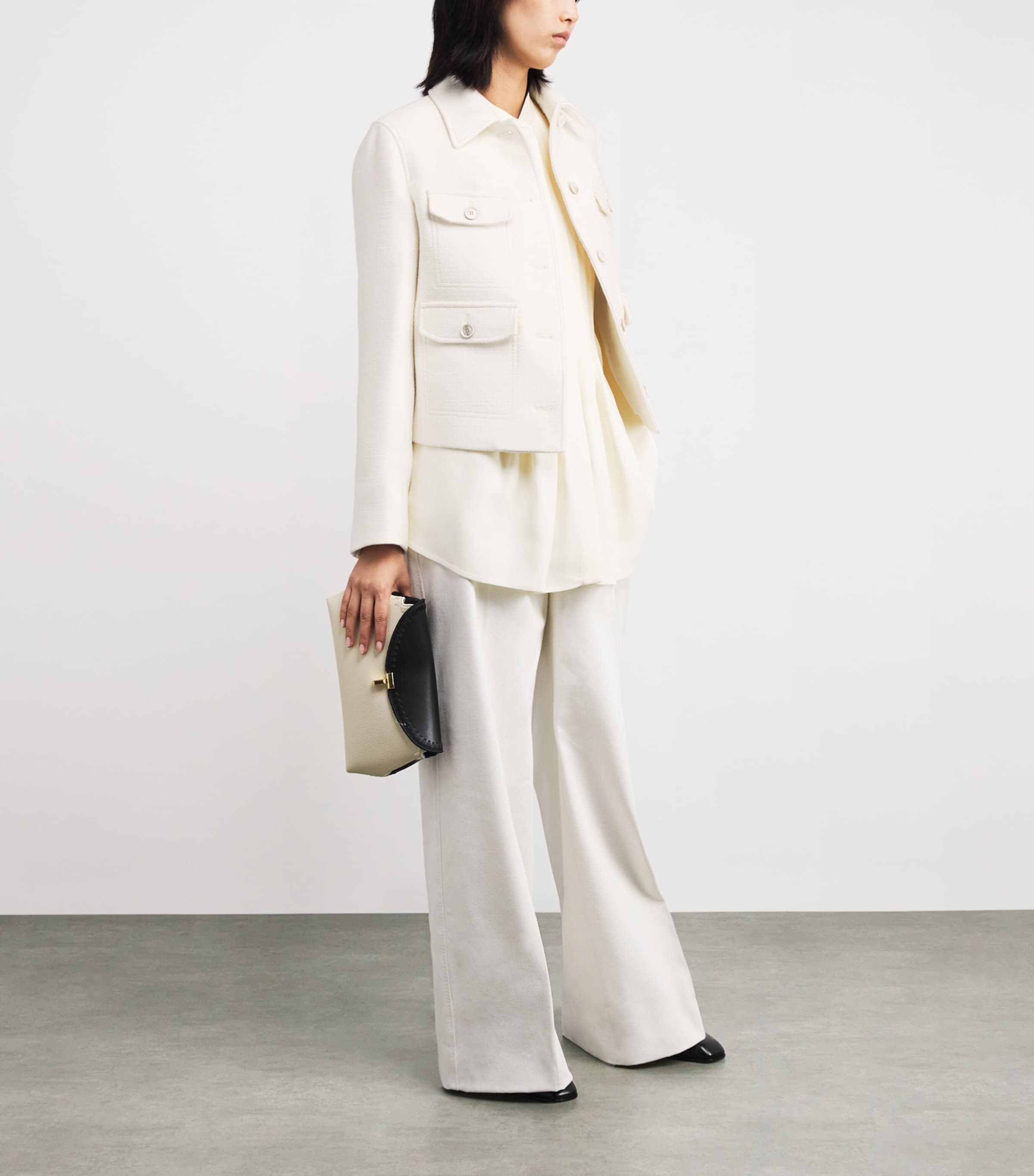 Wool-Silk Four-Pocket Jacket 9200 Image 2