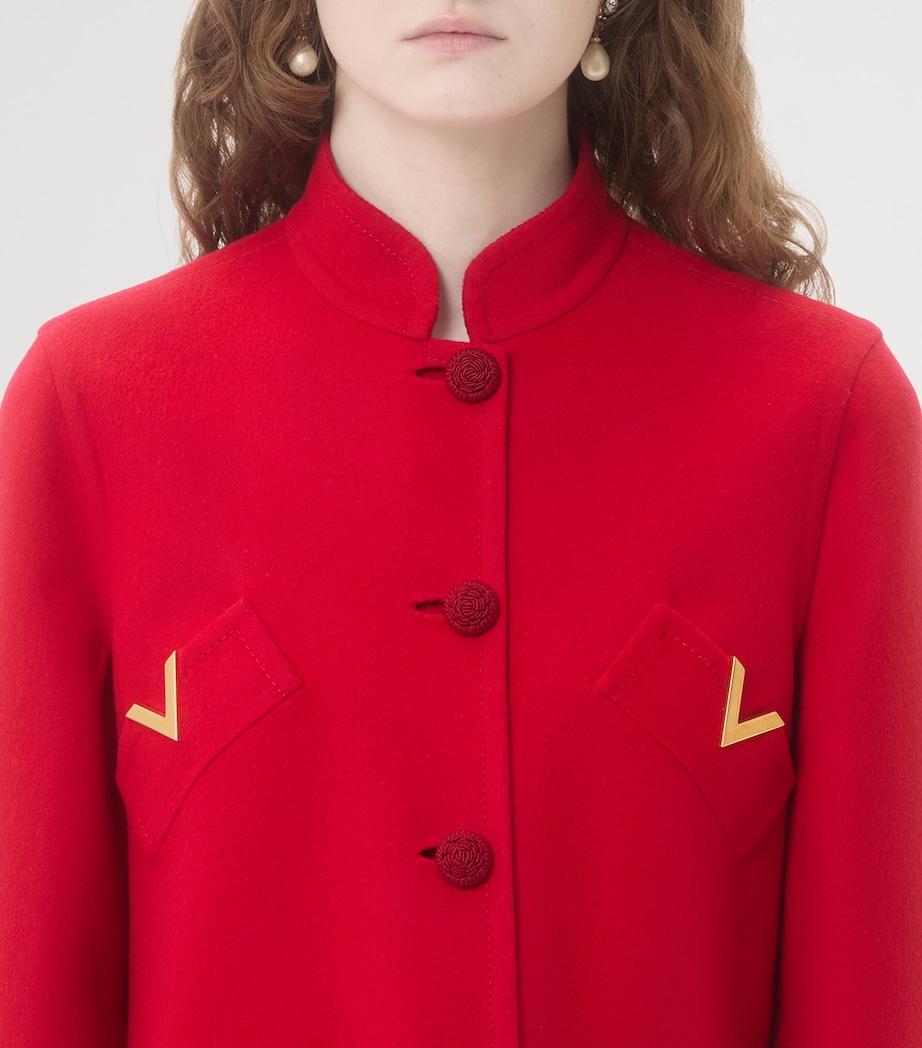 Wool-Cashmere Coat R9M Image 6