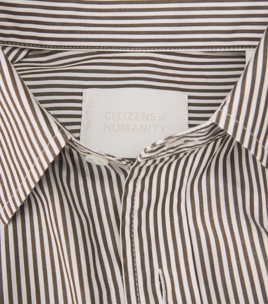 Cotton Stripe Kayla Shirt DESERT STRIPE Image 5