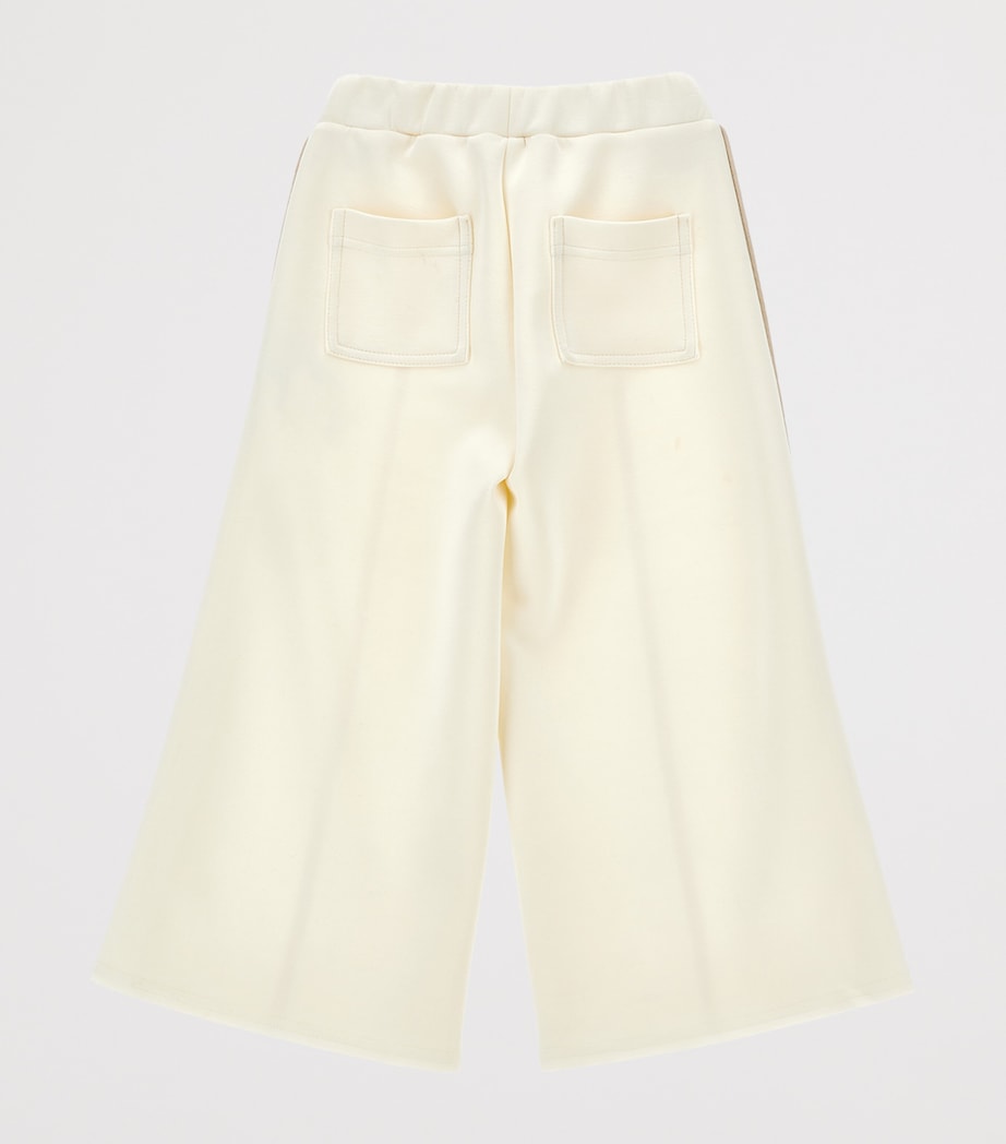 Neoprene Embroidered-Detail Sweatpants (2-12 Years) PANNA Image 2