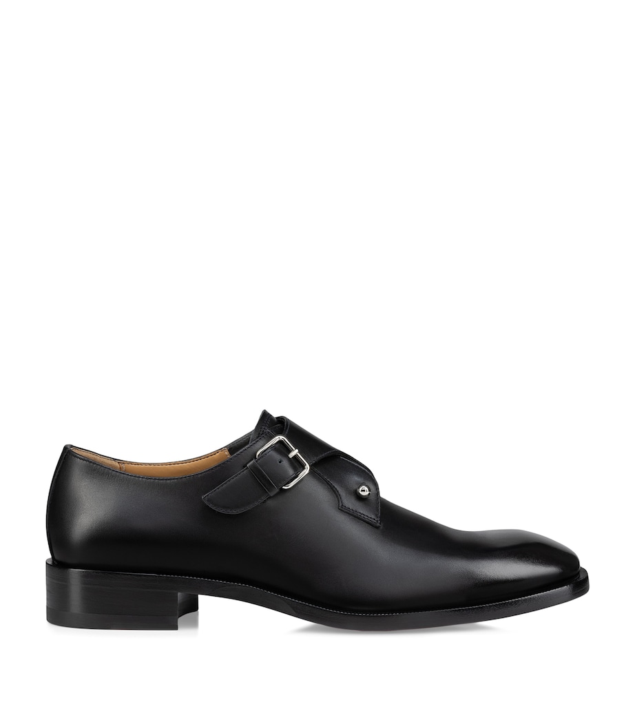 Chambelimonk Calfskin Monk Shoes BK01 Image 1