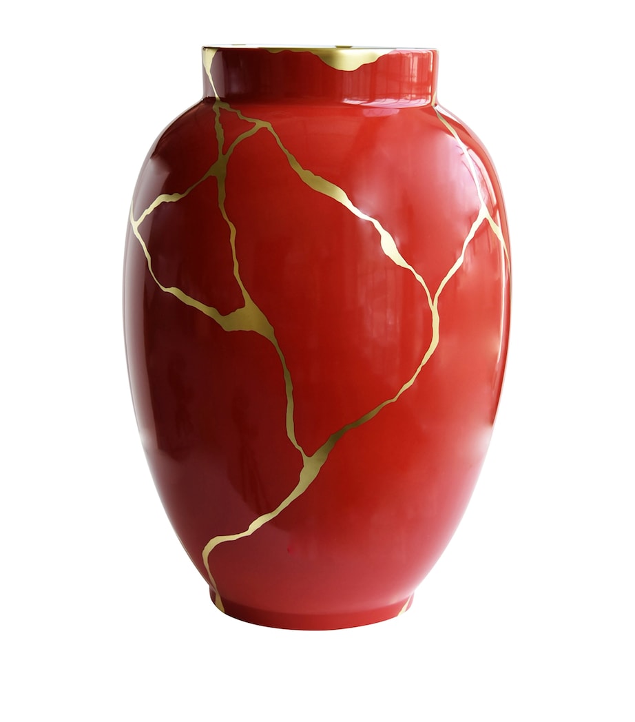 Kintsugi Vase (57cm) NOIR Image 1