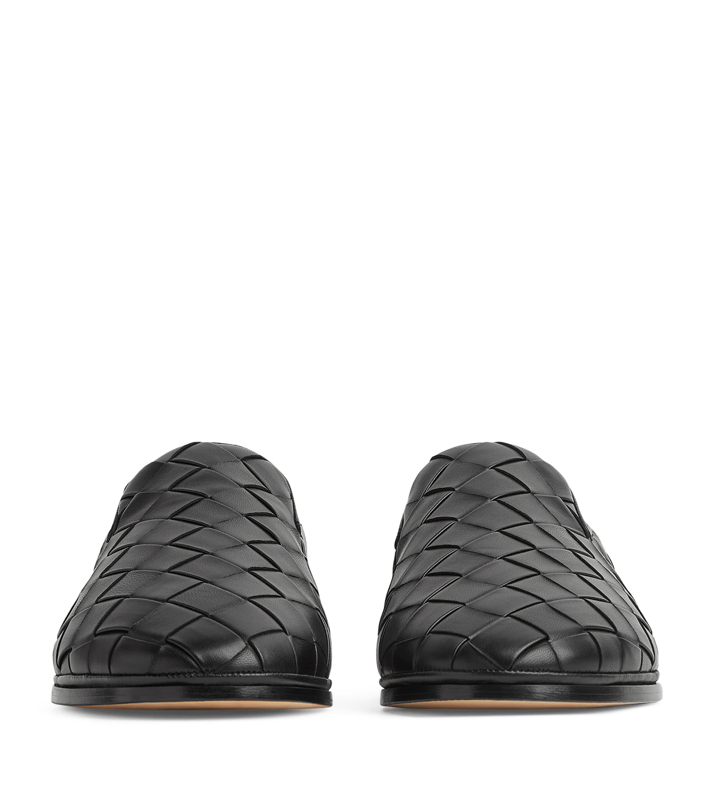 Bottega Veneta Lambskin Slippers | Harrods US
