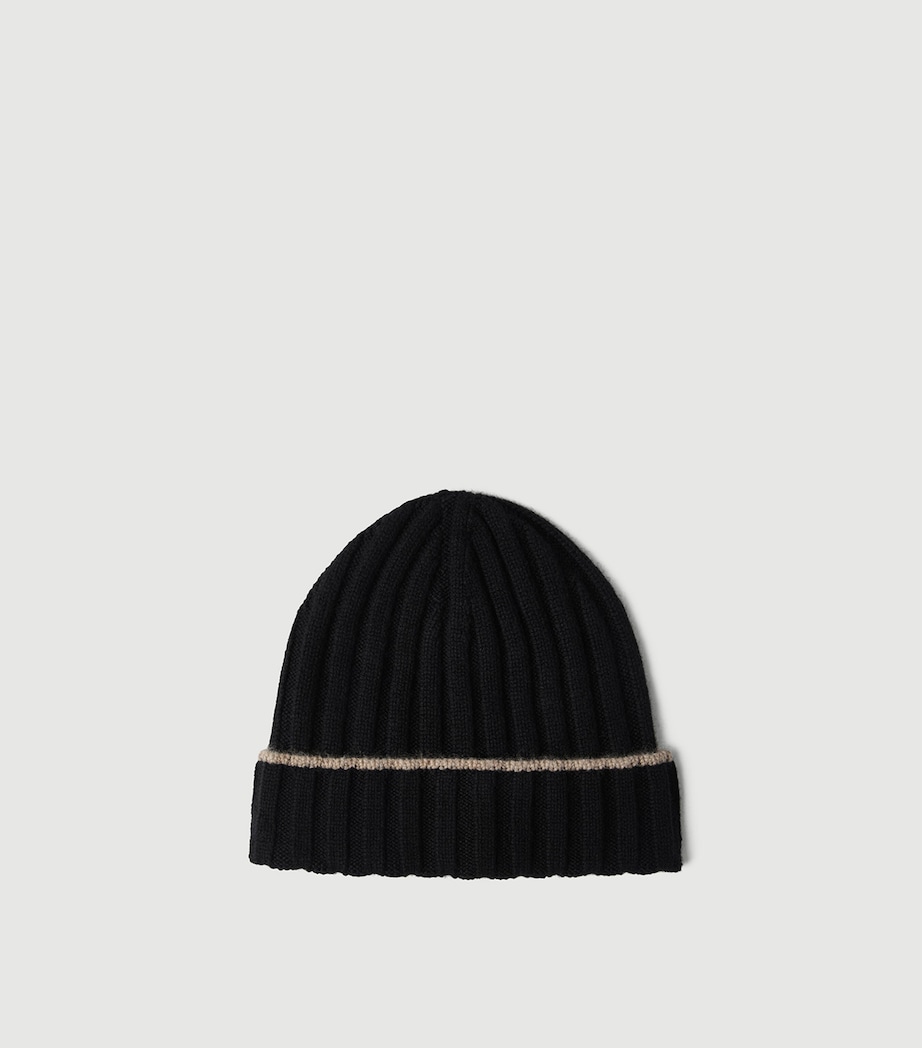 Brunello Cucinelli Cashmere Ribbed Beanie Image 2