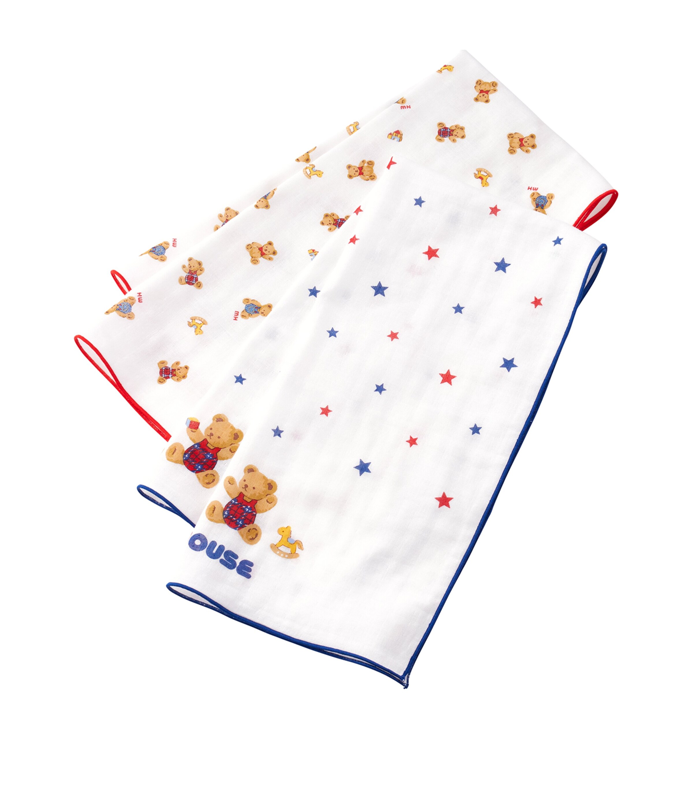 Miki House Set of 2 Teddy Bear Towels (70cm x 35cm) Image 2