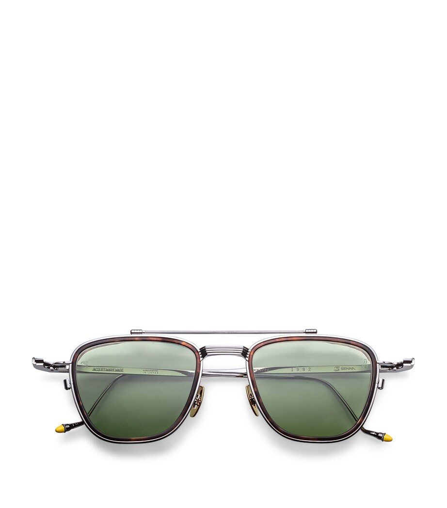 Jacques Marie Mage Ayrton Senna 1992 Sunglasses Antique Silver Image 1
