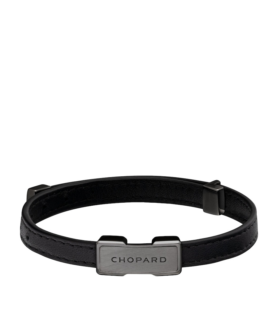 Leather Heritage Bracelet BLACK Image 1