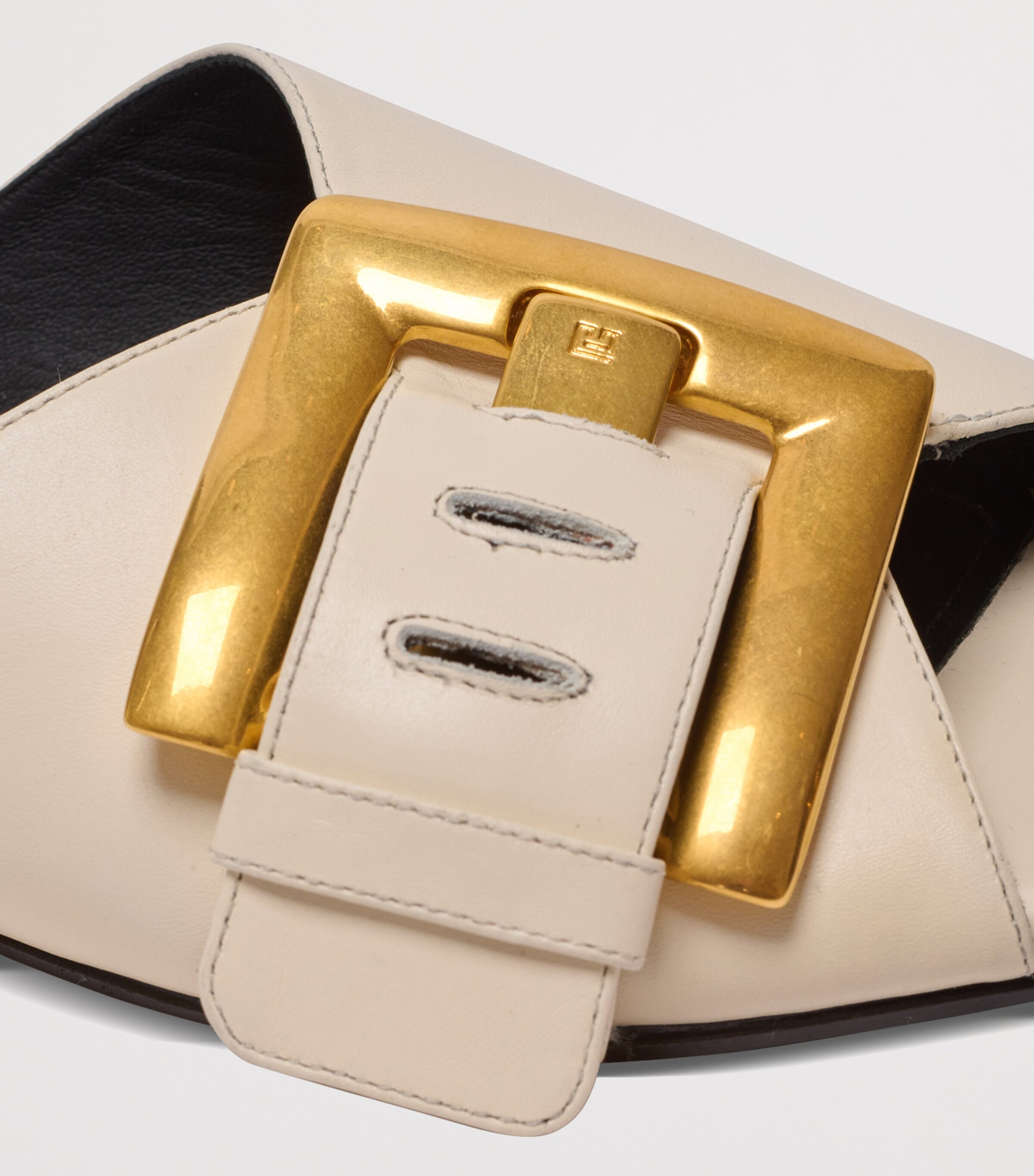 Leather Anthem Sandals 0AI IVOIRE Image 9