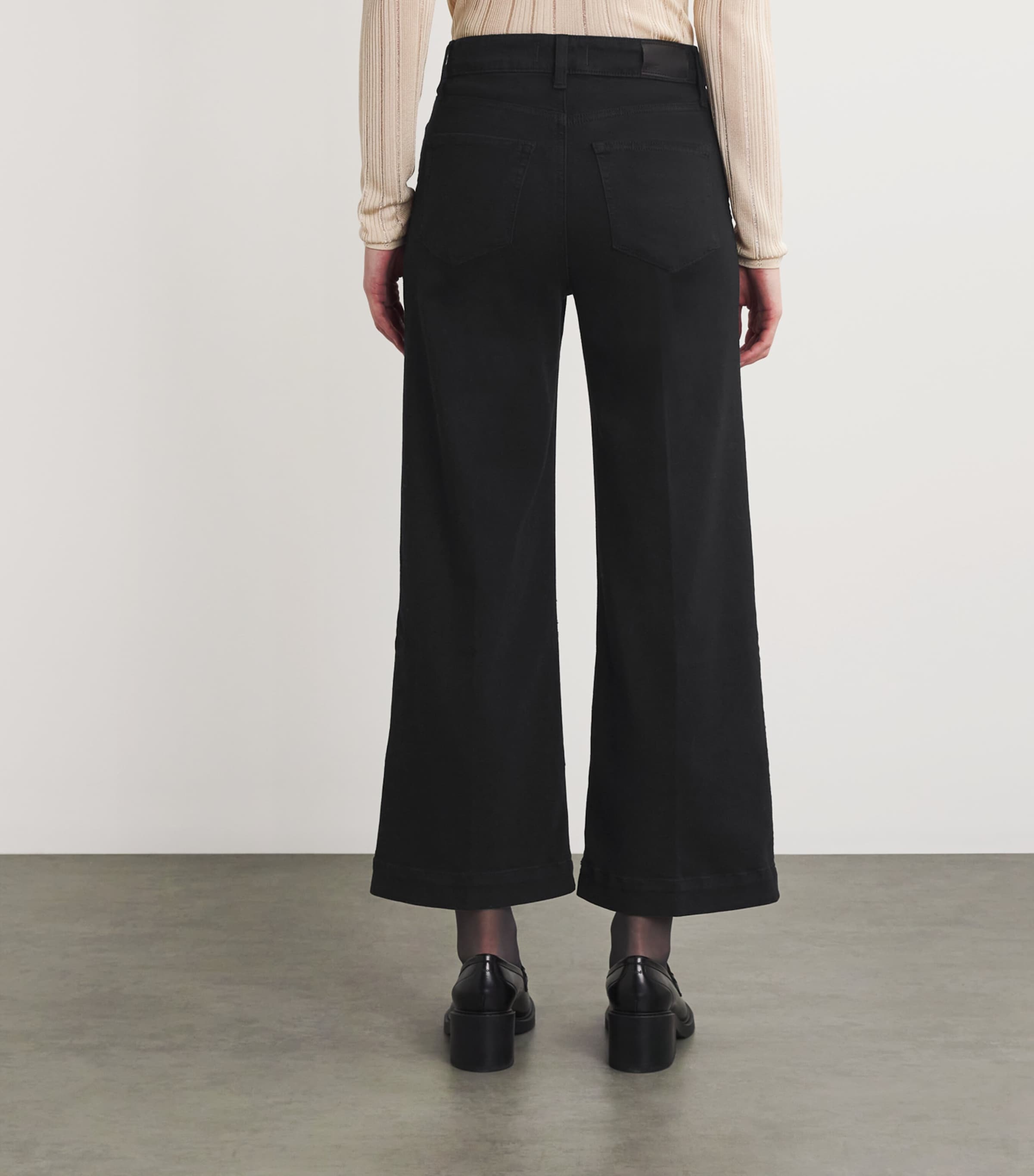 Anessa Wide-Leg Jeans BLACK SHADOW Image 4