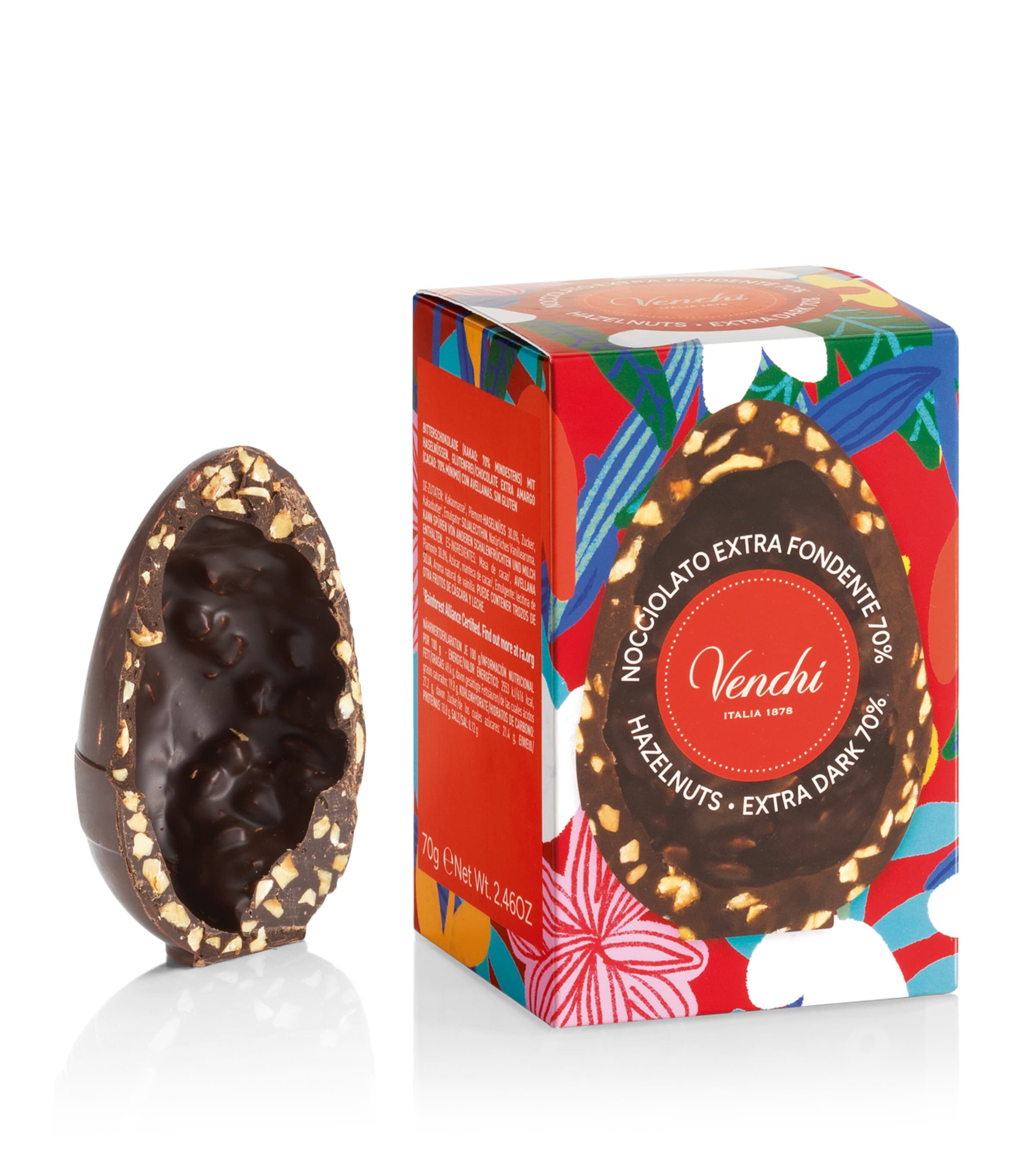 Extra Dark Hazelnut Mini Easter Egg (70g) NO COLOUR Image 1