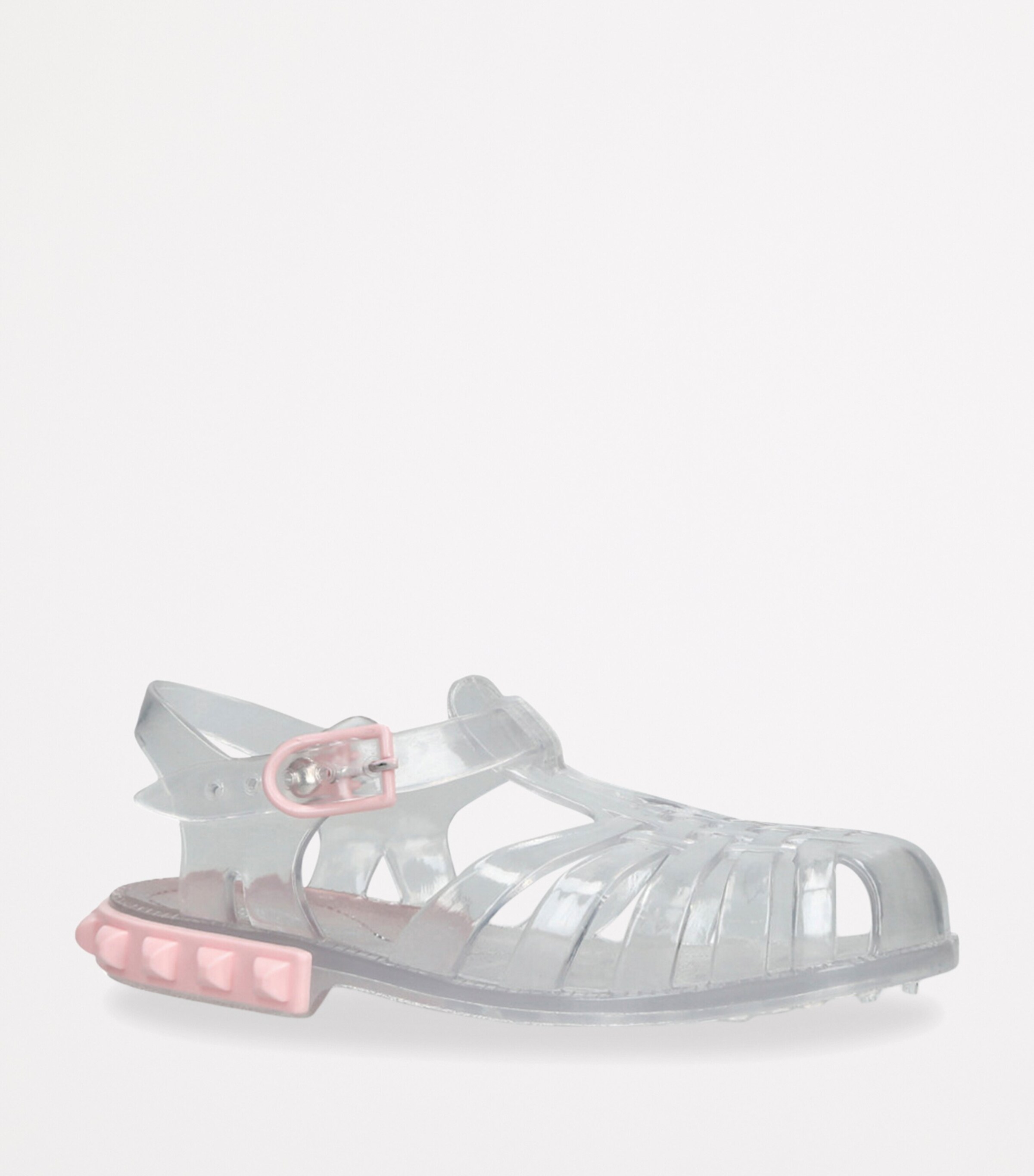 Carmen Sol Jelly Tommy Slides Grey/other Image 3