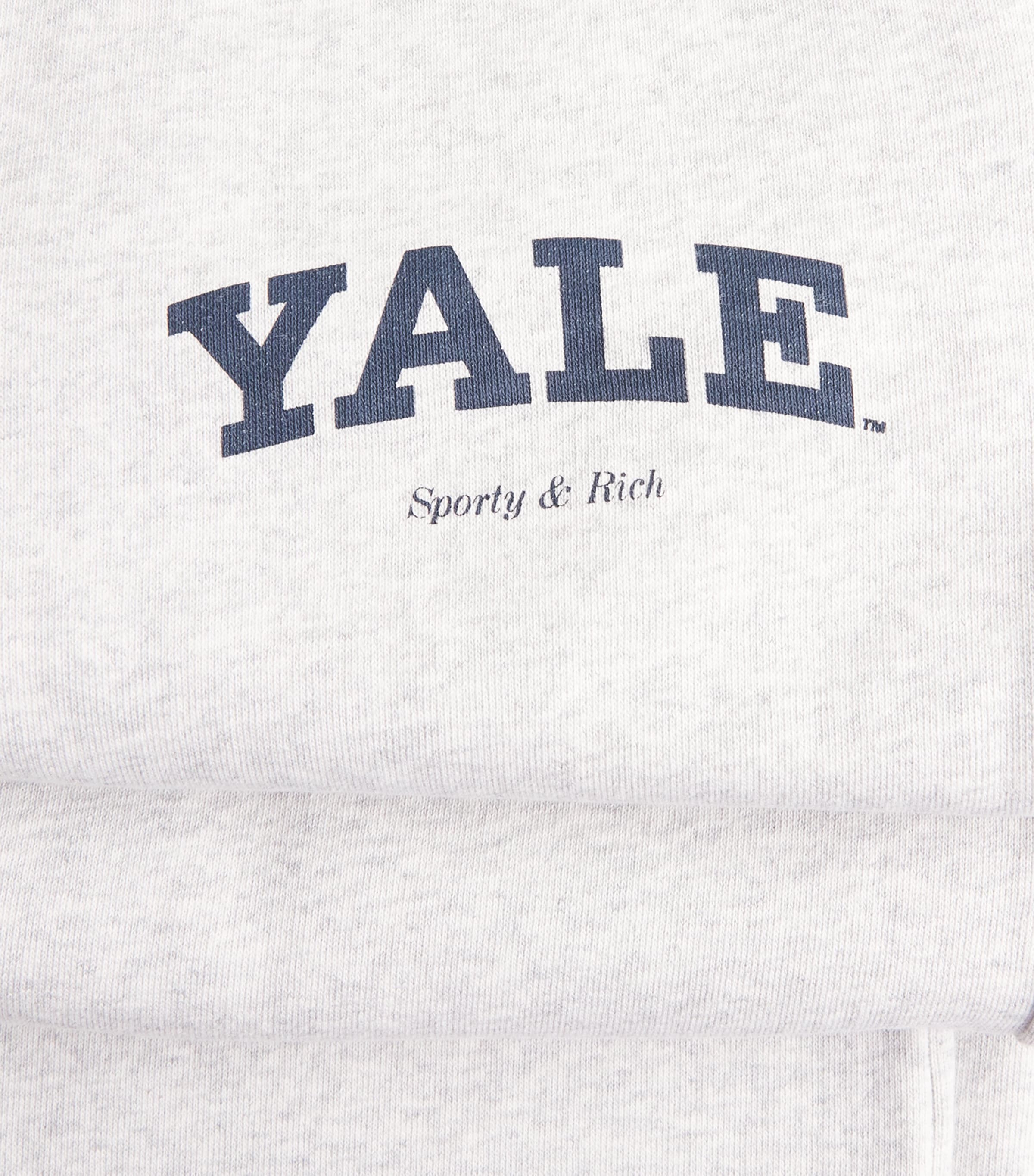 Cotton Yale Sweatpants 19 HEATHER GRAY Image 5