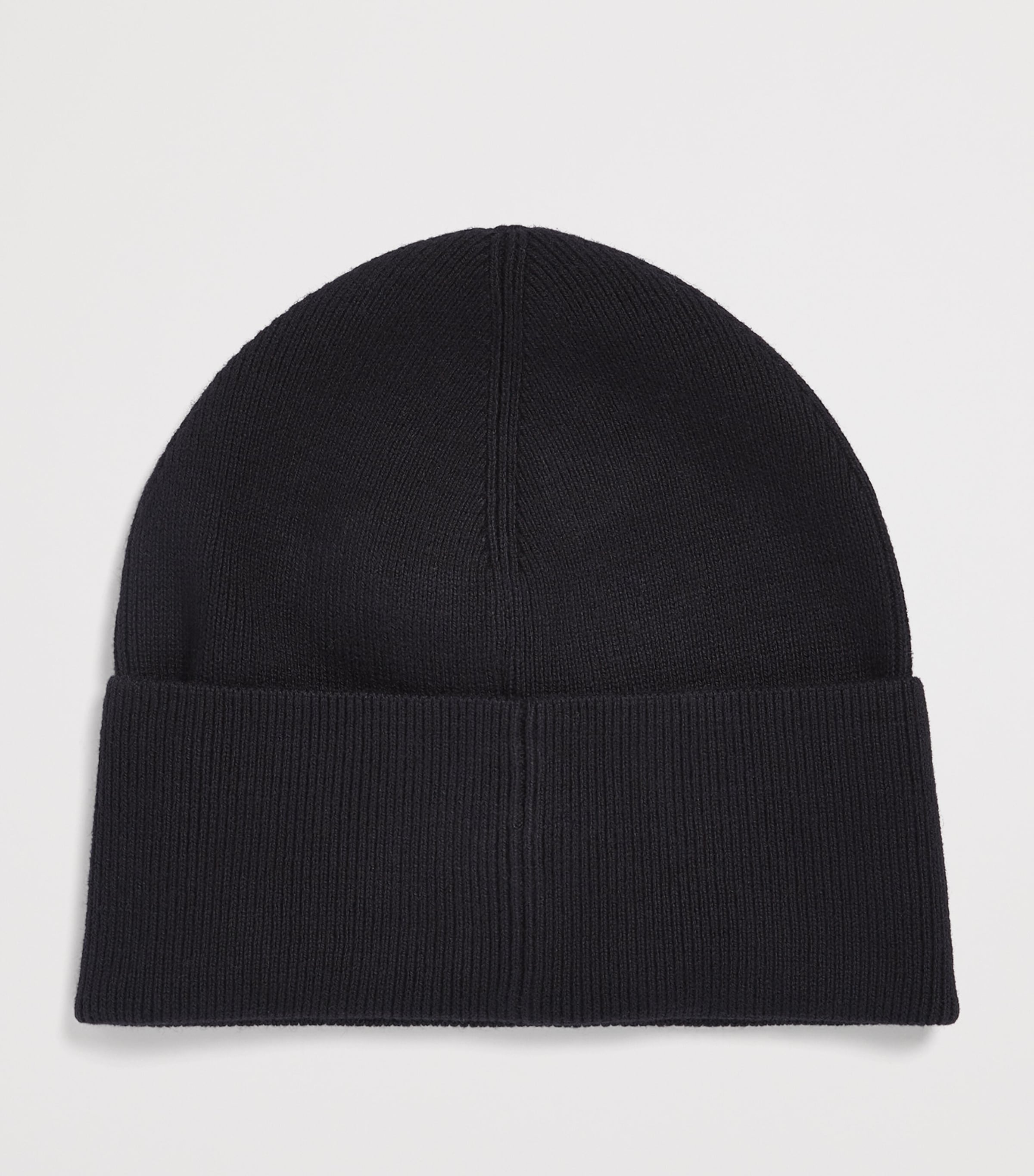 Moose Knuckles Wool-Cotton Frost Beanie Black Image 2