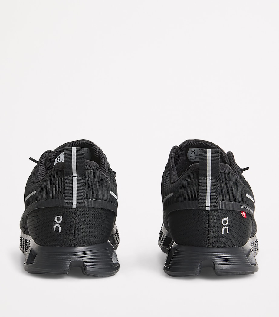 Waterproof Cloud 5 Trainers ALL BLACK Image 4