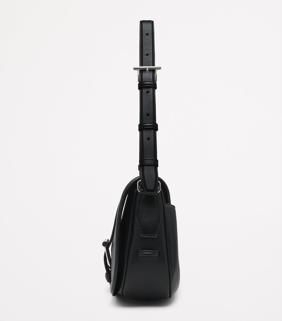 Large Leather T-Bar Shoulder Bag 1000 Image 3