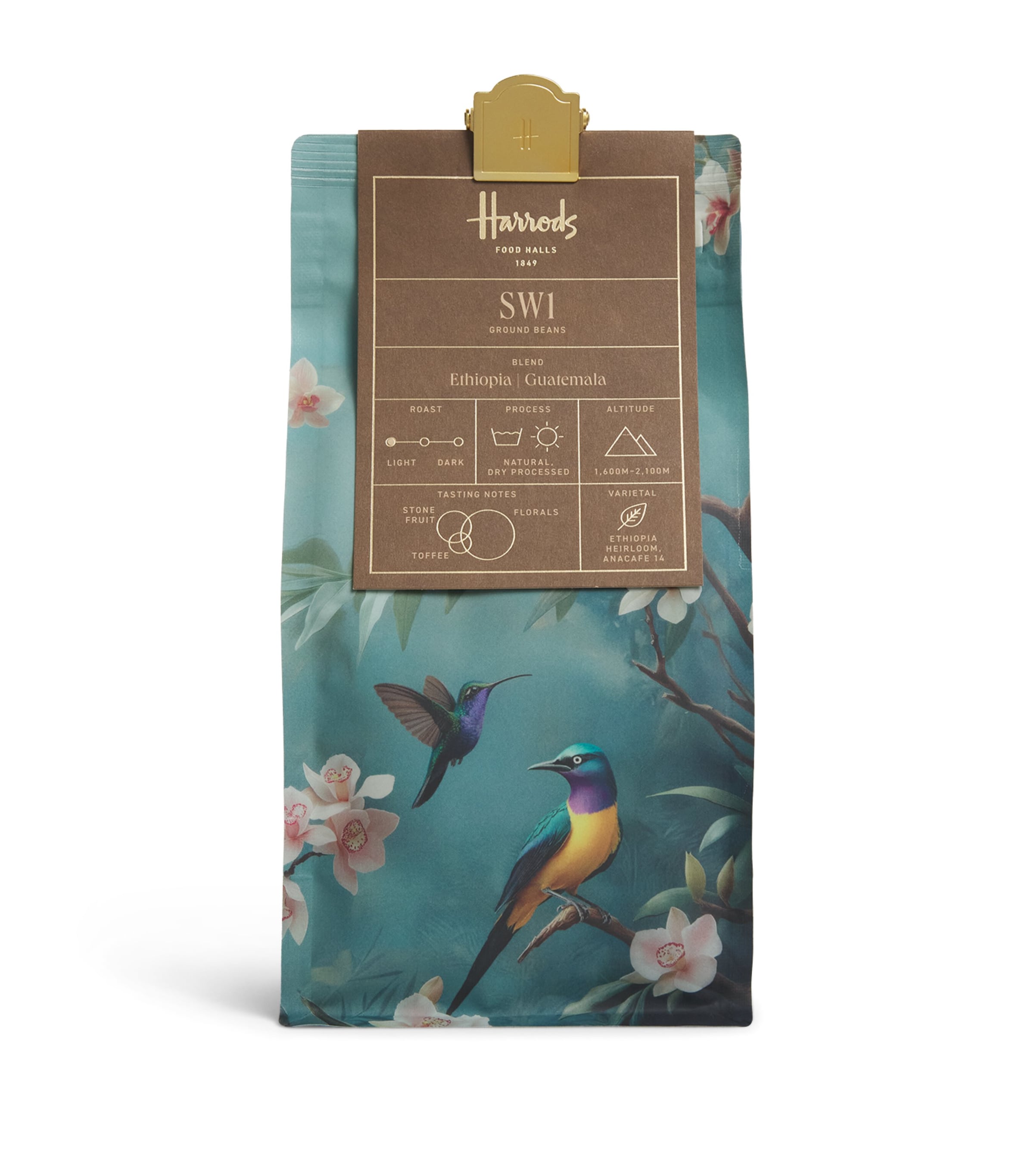 Harrods SW1 Blend Ground Coffee (250g) Image 1