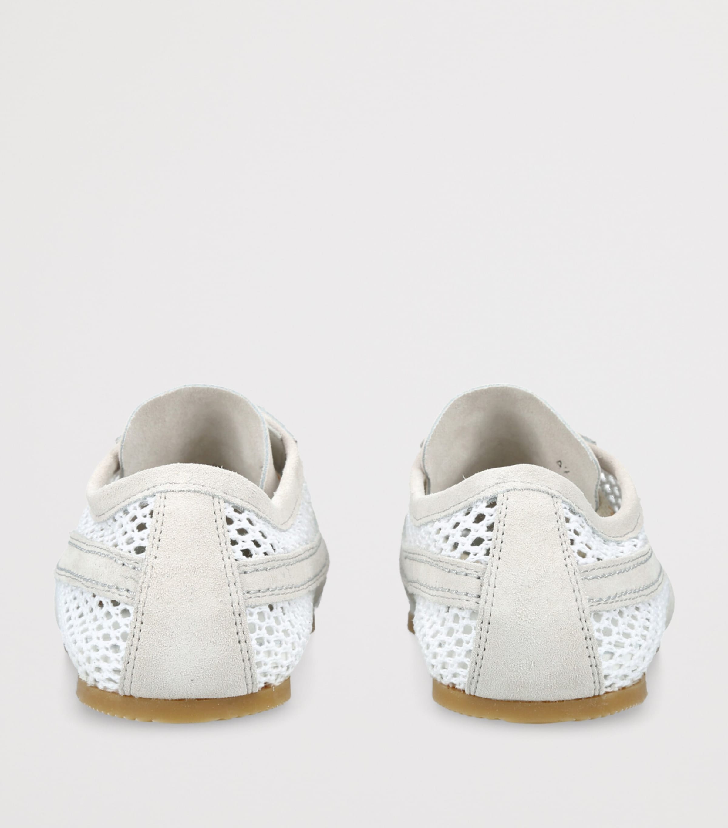 Suede Low-Top Sneakers WHITE/COMB Image 2