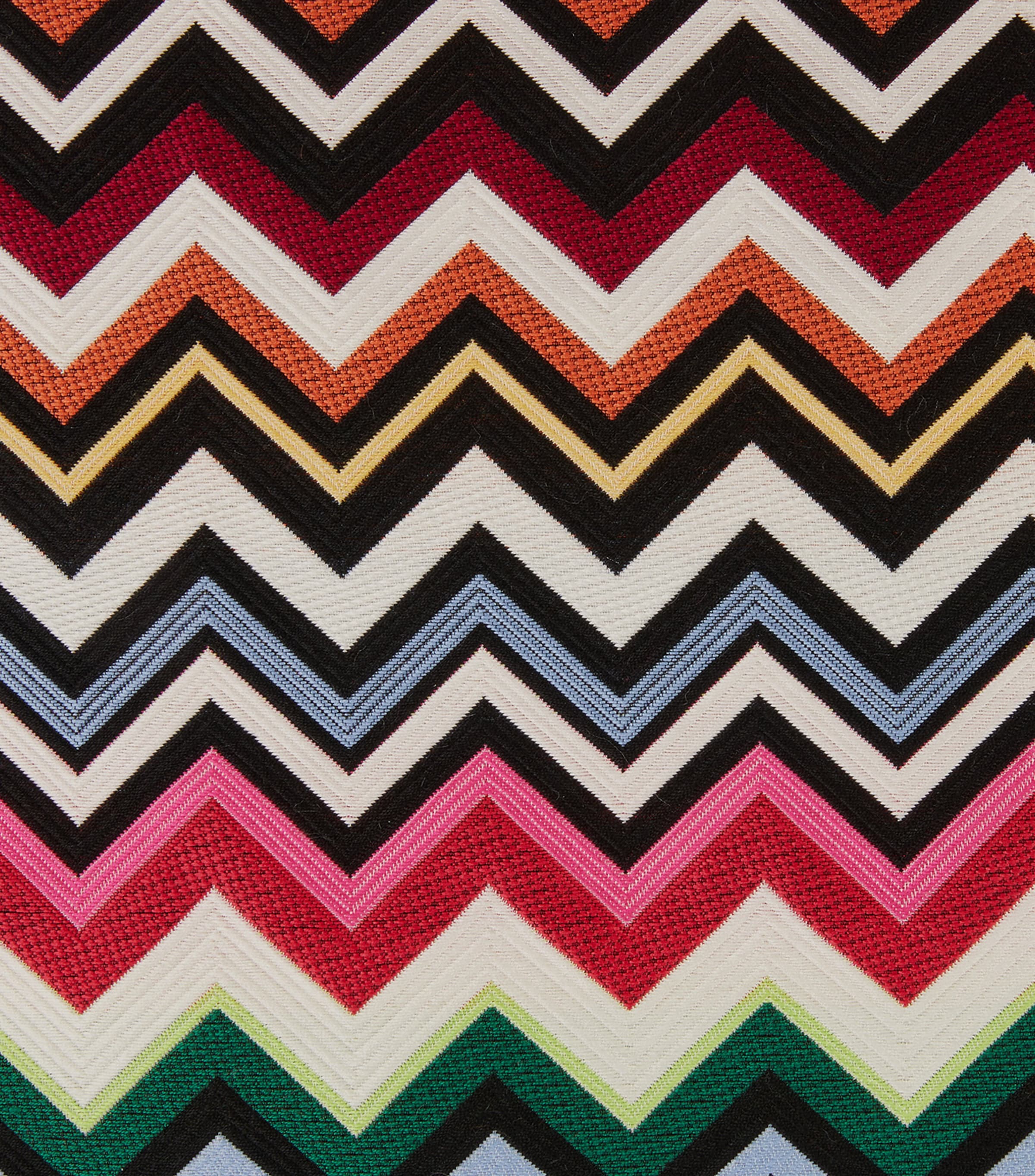 Zigzag Belfast Cushion (40cm x 40cm) NO COLOUR Image 6