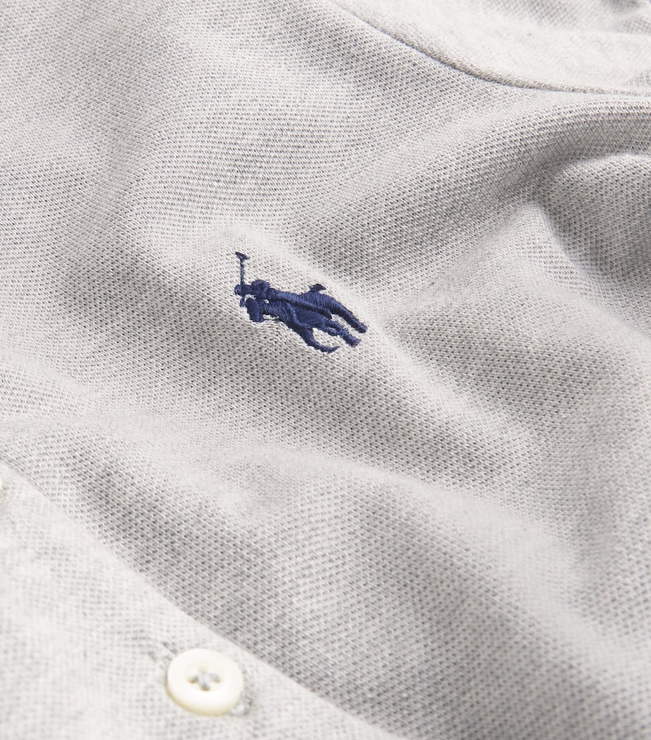 Stretch-Cotton Piqué Polo Shirt ANDOVER HEATHER Image 5