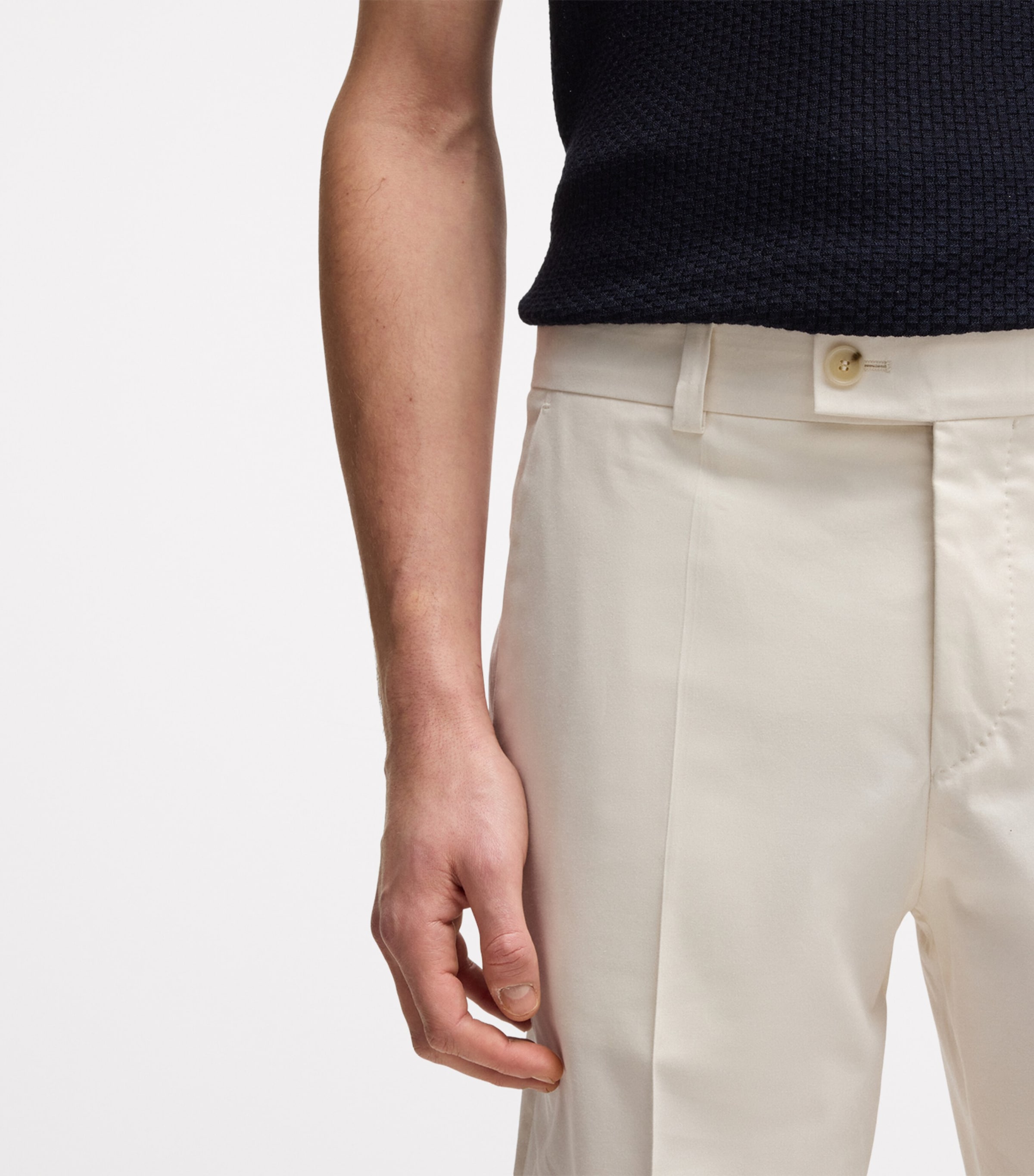 Cotton-Silk-Blend Shorts 118 Image 4