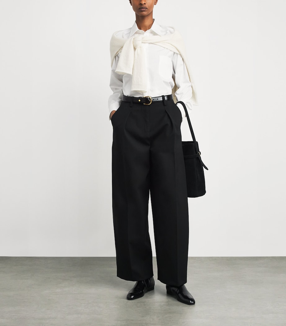 Harrods Leather Belt Black Image 2